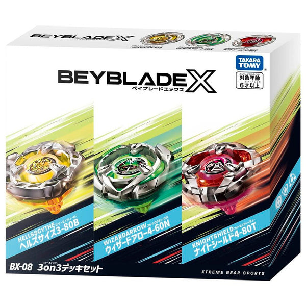 Takara Tomy Beyblade X '3on3 Deck Set' BX08