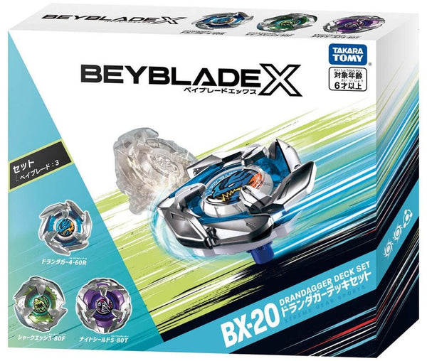 Takara Tomy Beyblade X Dran Dagger Deck Set BX20