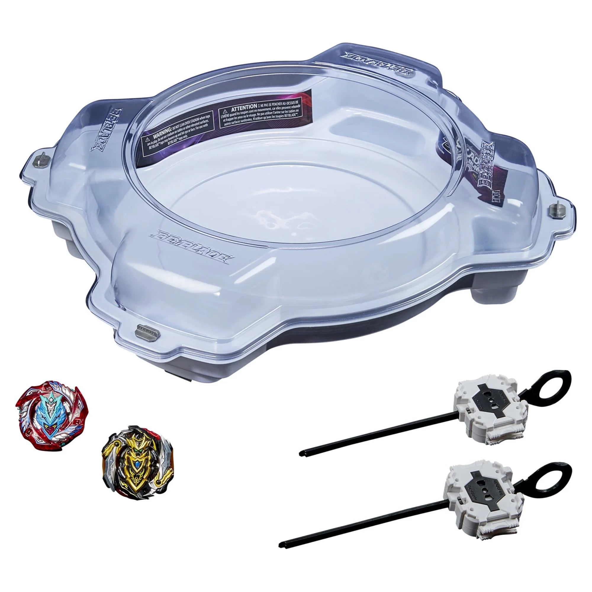 Beyblade Burst Pro Series Elite Champions Stadium Set - Cho-Z Valtryek vs Cho-Z Achilles