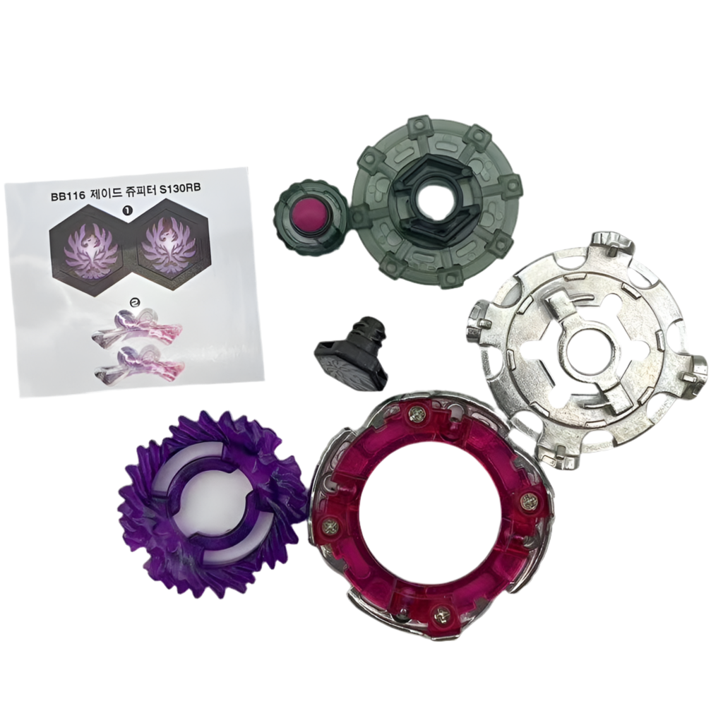Jade Jupiter S130RB Metal Fury Beyblade BB-116