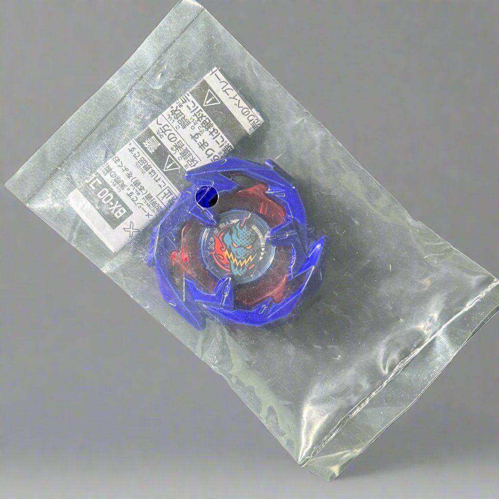 Beyblade X Dran Sword Blade, CoroCoro Comics Metal Coat Blue Version, BX-00 (Top Layer Only)