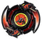 Driger Slash Heavy Fusion Beyblade Burst B-00 Black Recolor Takara Tomy