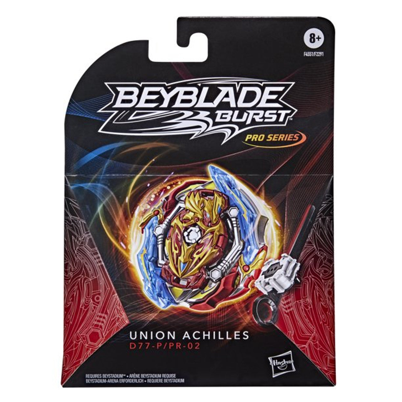 Union Achilles Burst Pro Series Beyblade F4551 by Hasbro