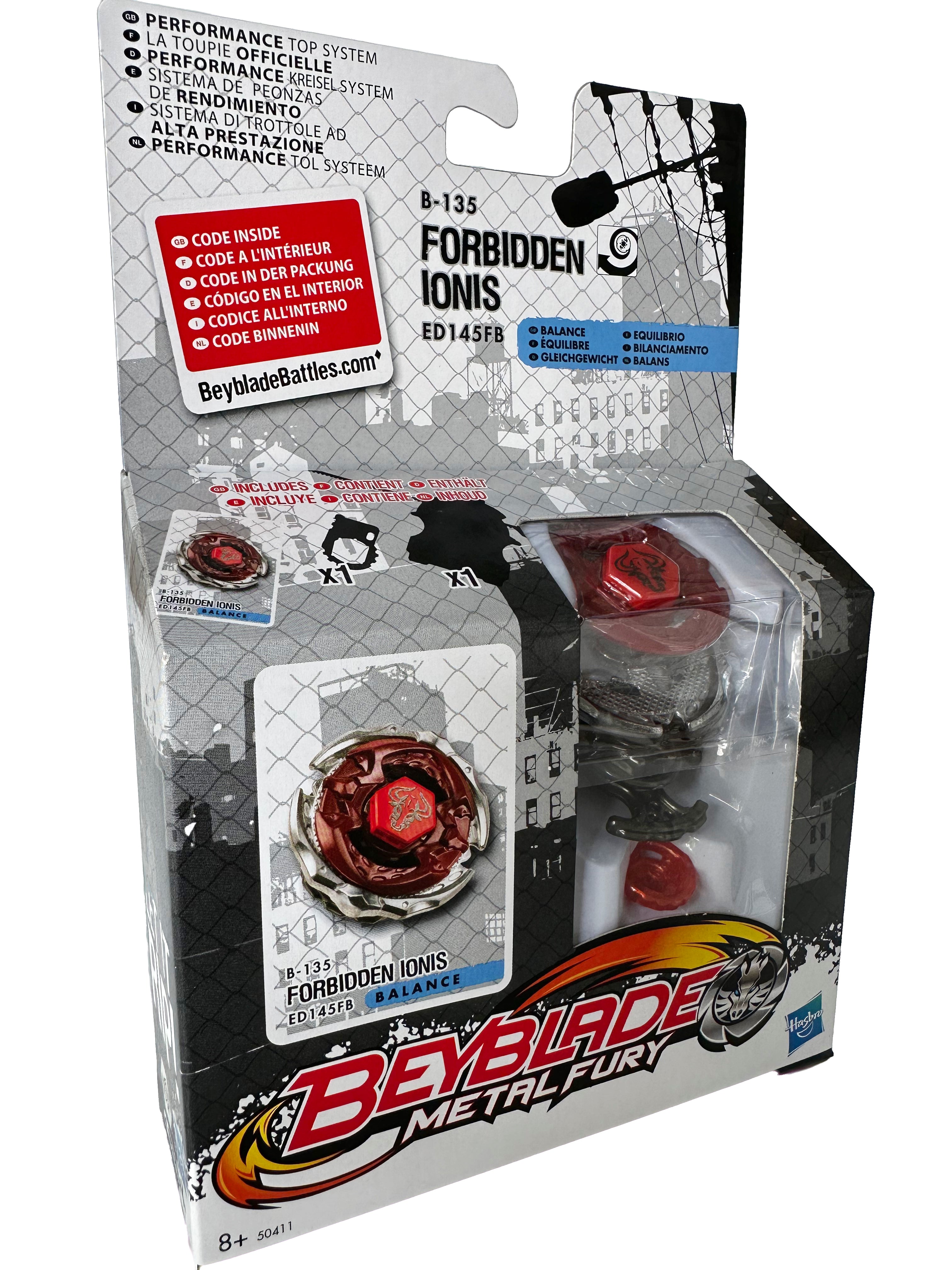 Hasbro Metal Fury / Fusion Forbidden Ionis ED145FB B-135