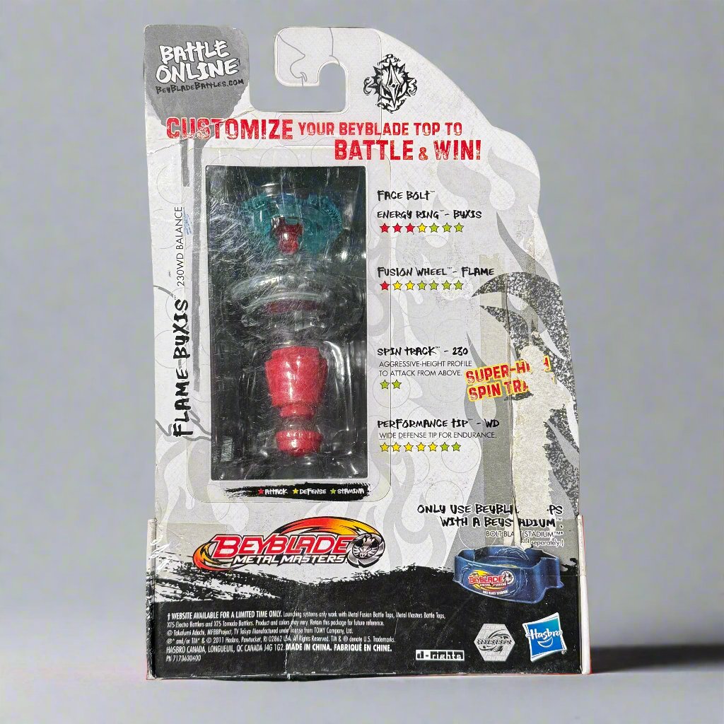 Flame Byxis 230WD Metal Masters Beyblade BB-95 by Hasbro