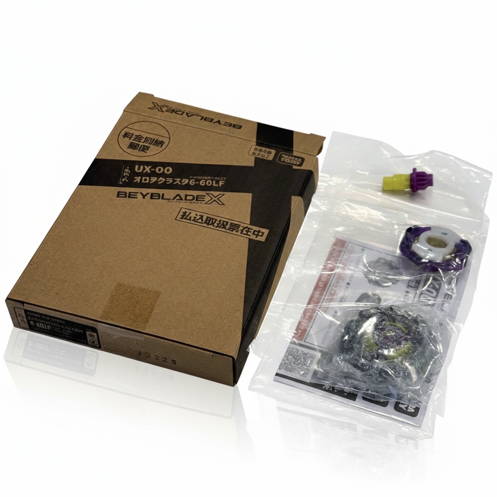 Orochi Cluster 6-60LF Beyblade X [Limited Edition] UX-00 Takara Tomy