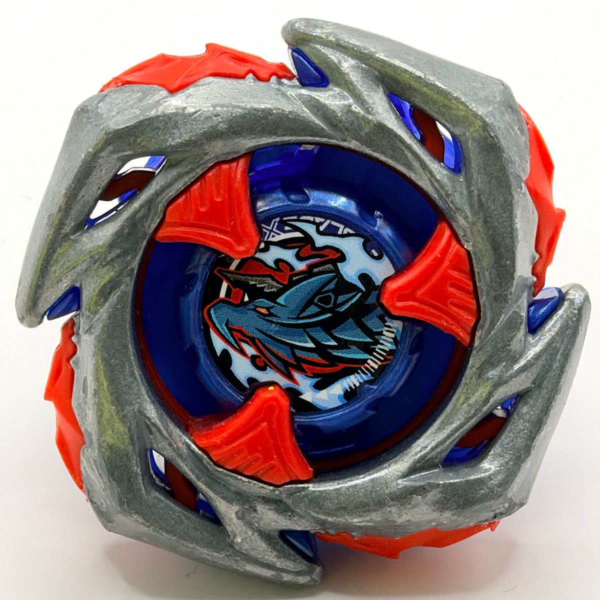 Pre-owned Takara Tomy Beyblade X UX-11 Impact Drake top view