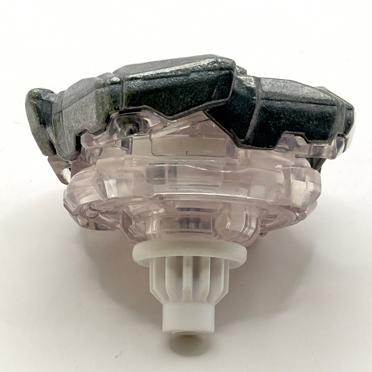 Pre-owned Takara Tomy Beyblade X BX-00 Cobalt Drake Clear Ver. side view