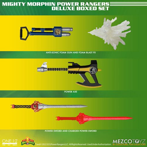 Mighty Morphin' Power Rangers One:12 Collective Deluxe Boxed Set