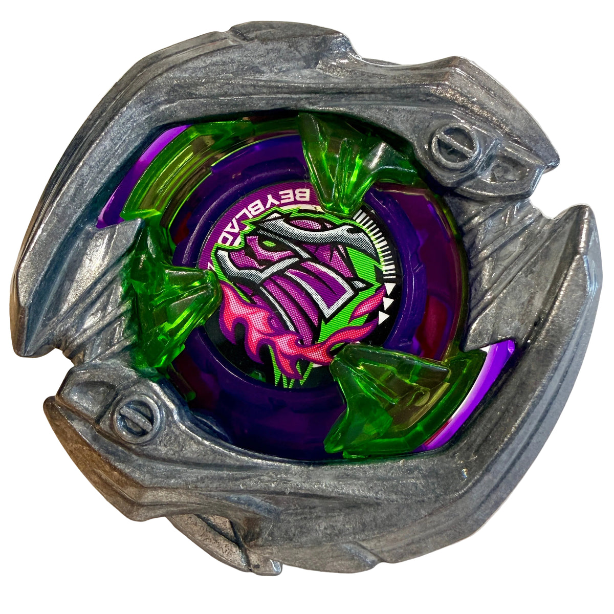 Pre-owned Takara Tomy Beyblade X UX-09 Samurai Saber main view