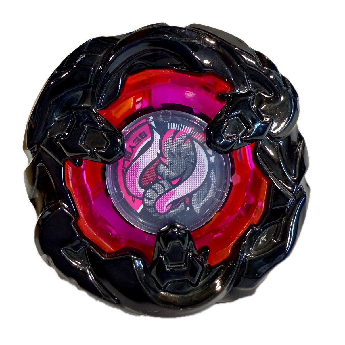 Pre-owned Takara Tomy Beyblade X BX-00 Mammoth Tusk Metal Coat Black main view