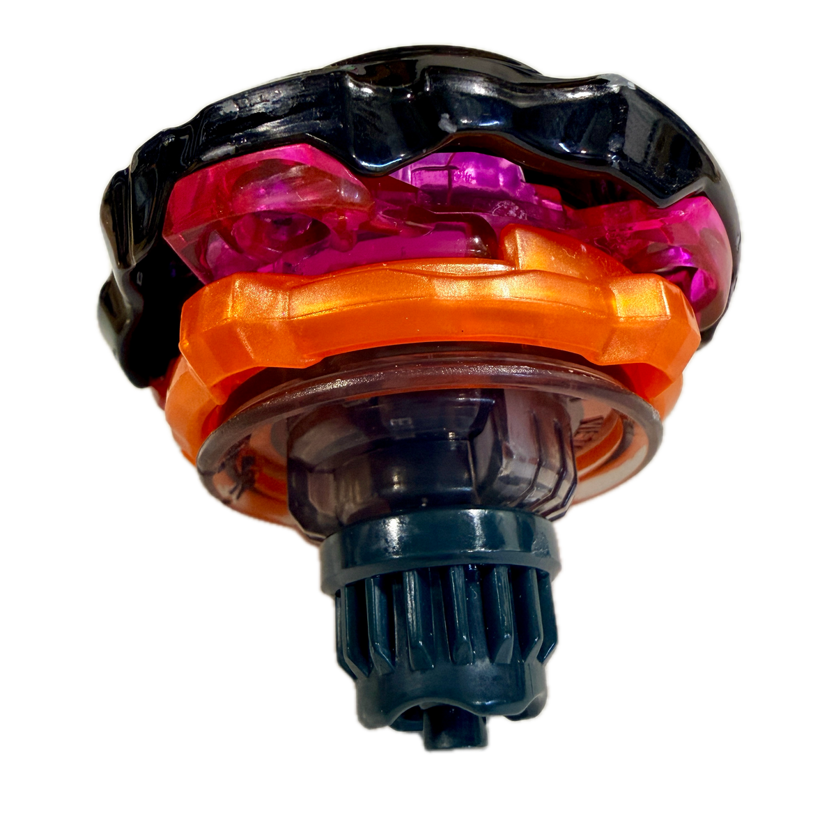 Pre-owned Takara Tomy Beyblade X BX-00 Mammoth Tusk Metal Coat Black alternate view