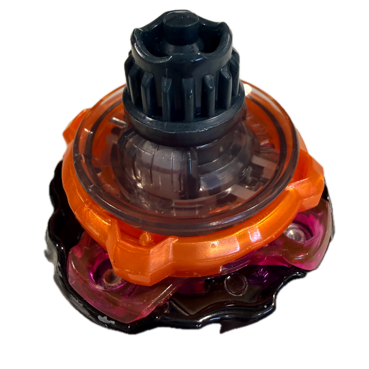 Pre-owned Takara Tomy Beyblade X BX-00 Mammoth Tusk Metal Coat Black detail view