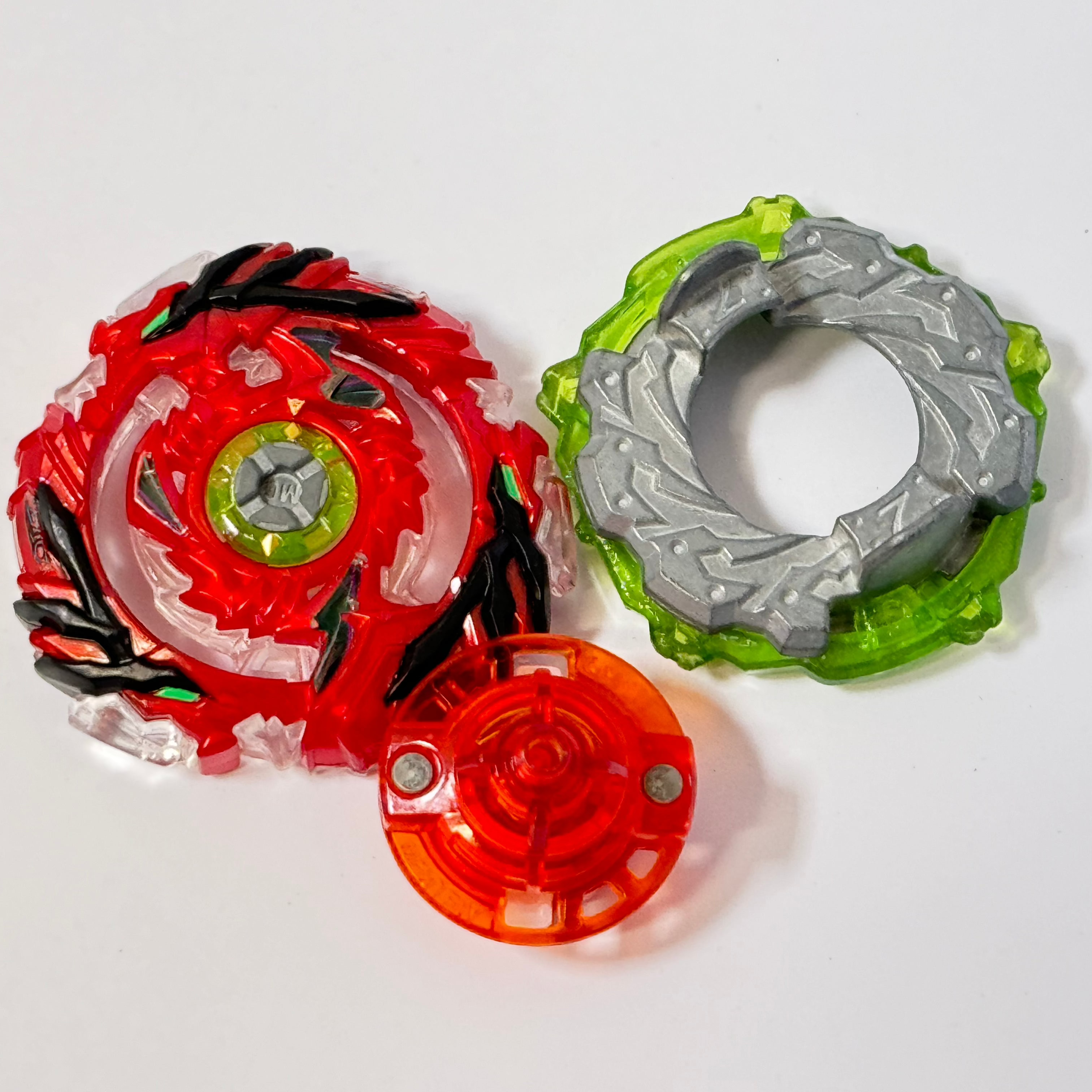 Drain Fafnir 7Star Zephyr God Customize Burst Beyblade B-98 (Used)