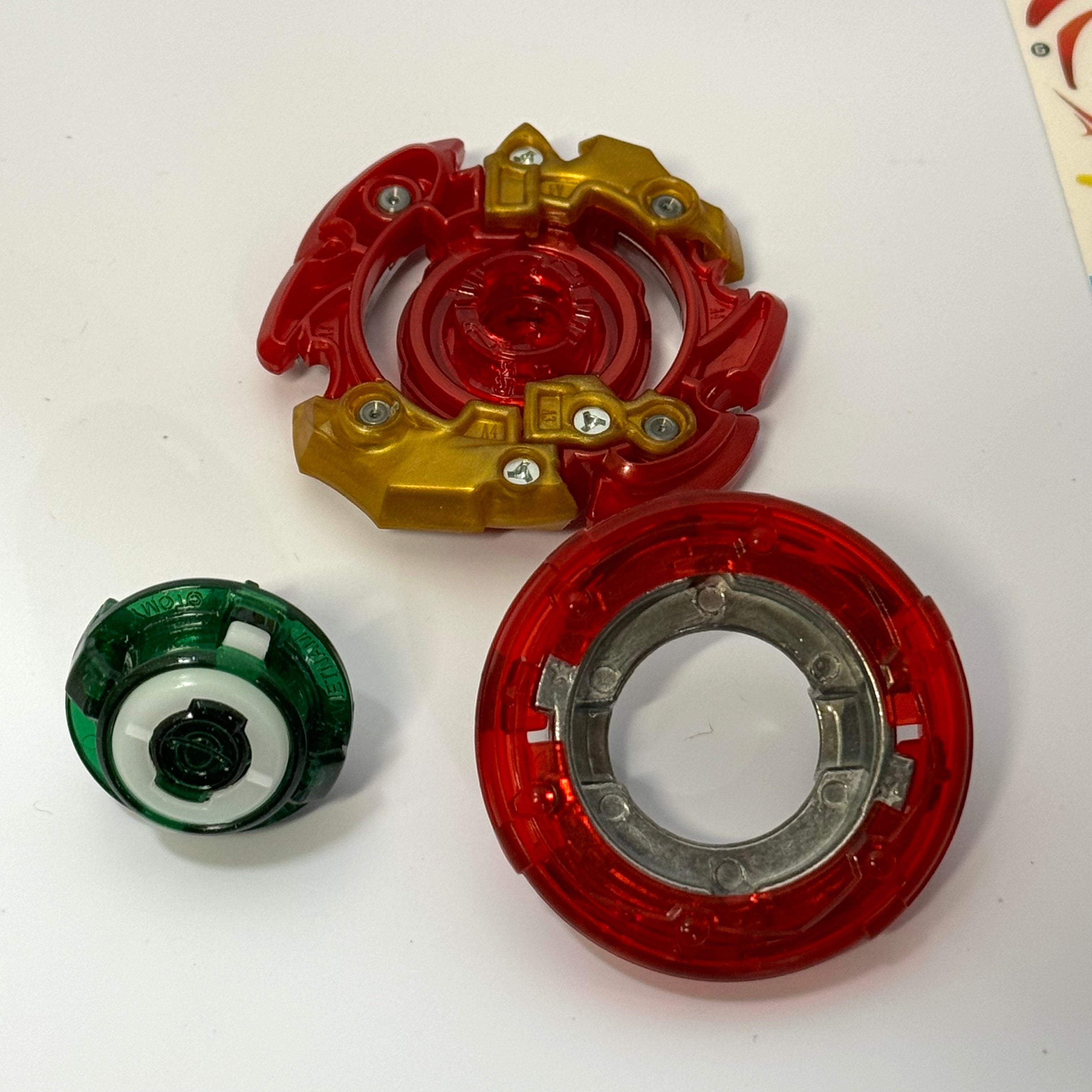 Takara Tomy B-132 07 Right Artemis 4Proof Orbit Burst Beyblade (Used, like new)