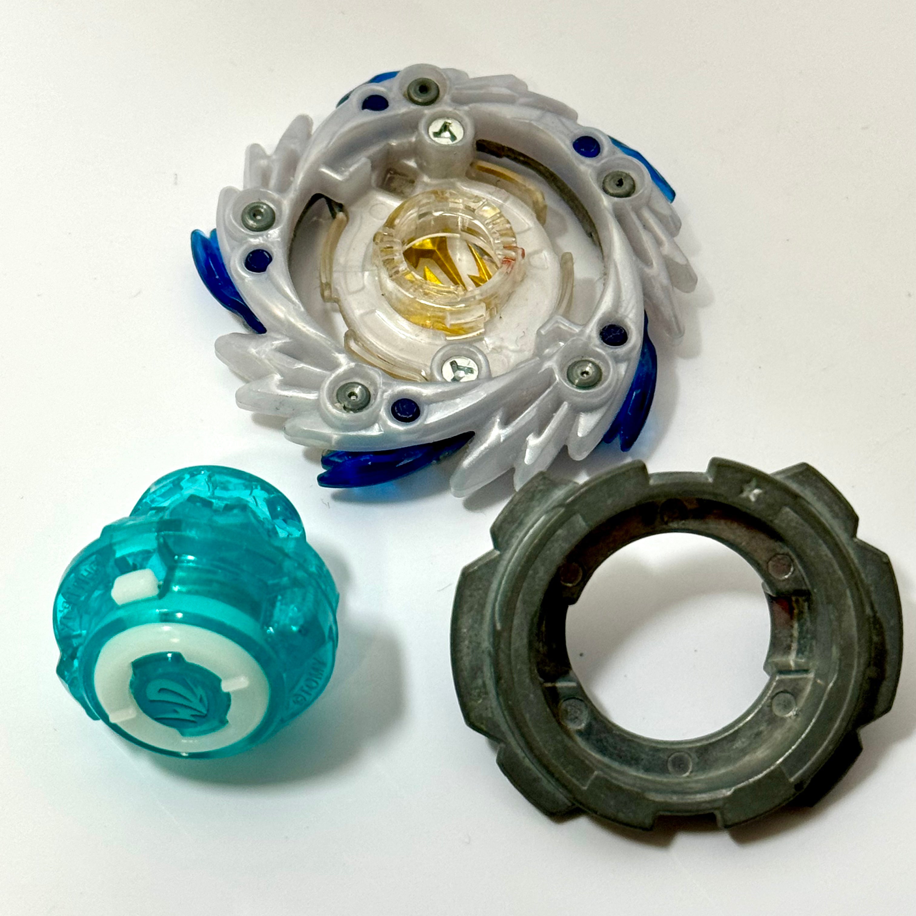 Shining Amaterios 0 Destroy' Burst Beyblade B-00 Takara Tomy (Used)