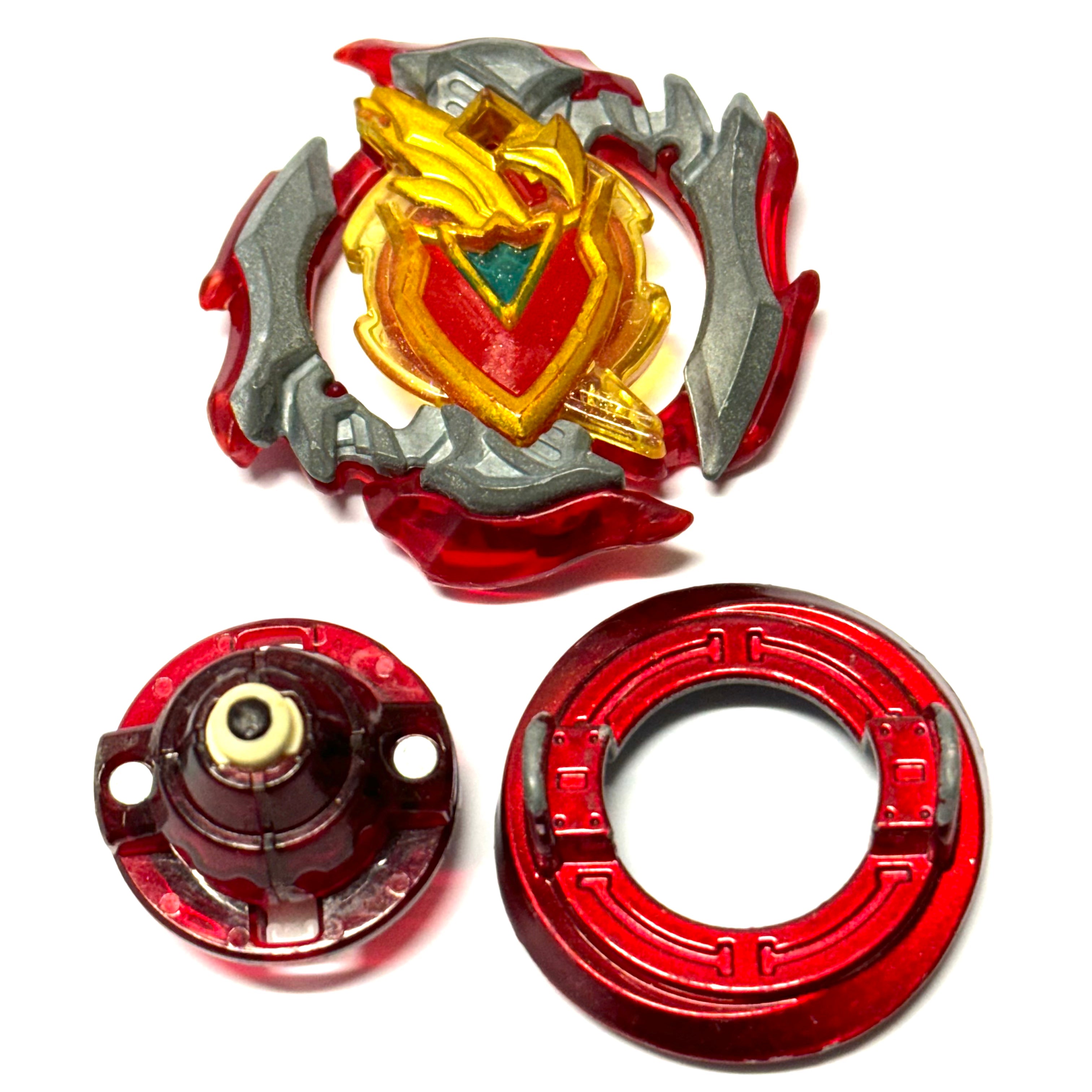 Takara Tomy Beyblade Burst B-105 Starter Zet Achilles (Pre-Owned Custom #2)