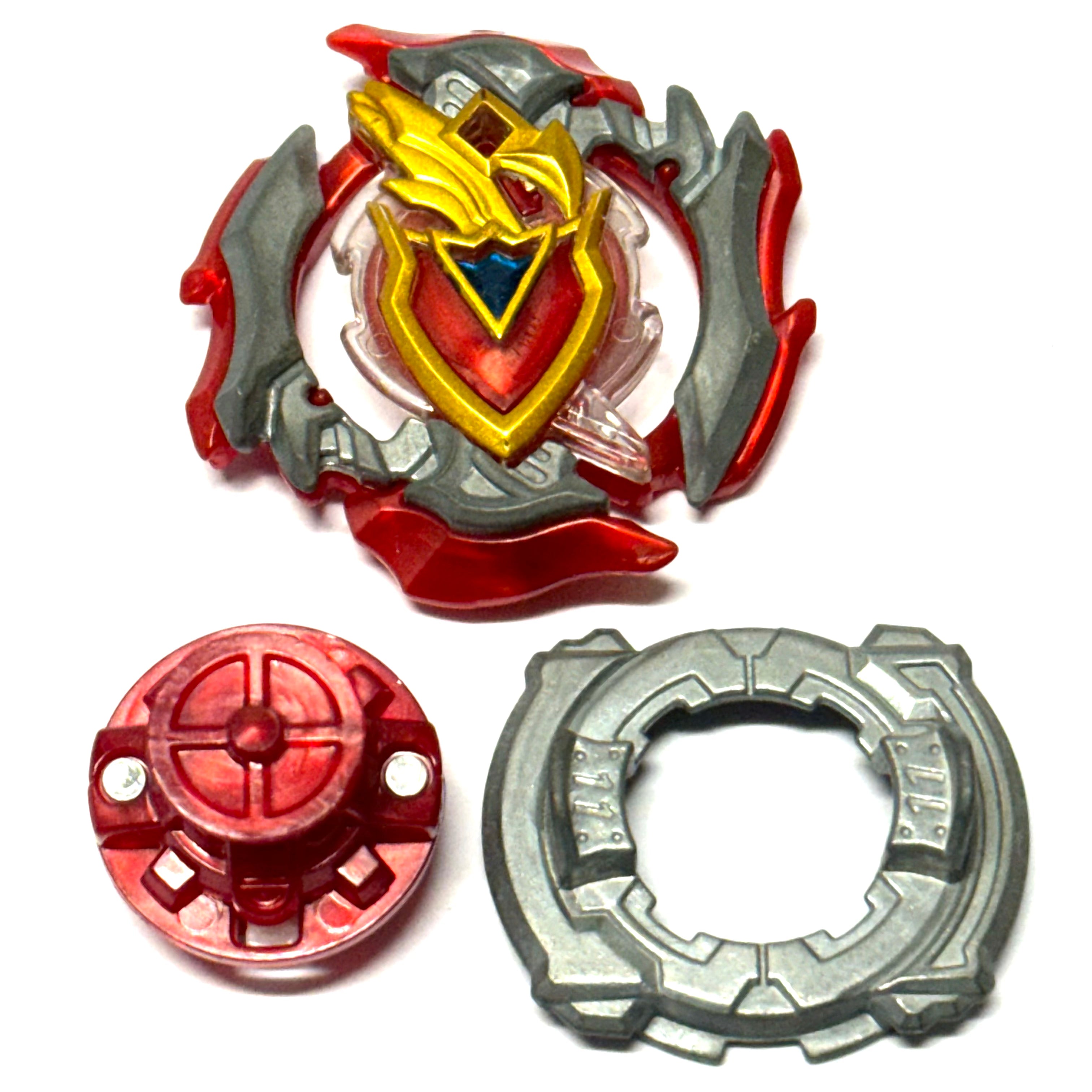 Takara Tomy Beyblade Burst B-105 Starter Zet Achilles .11.Xt (Pre-Owned) Custom #5