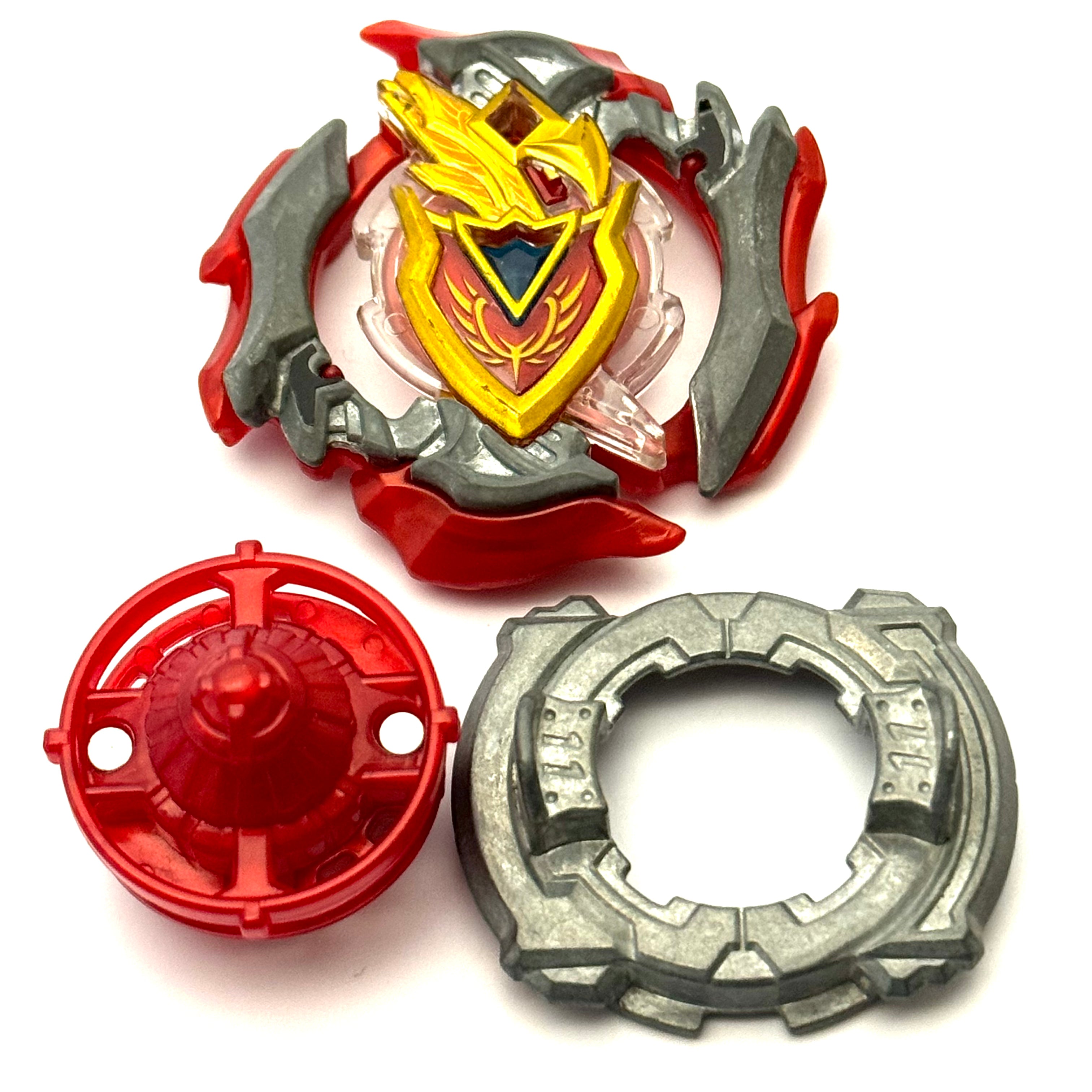 Takara Tomy Beyblade Burst B-105 Starter Zet Achilles .11.Xt (Pre-Owned) Custom #6