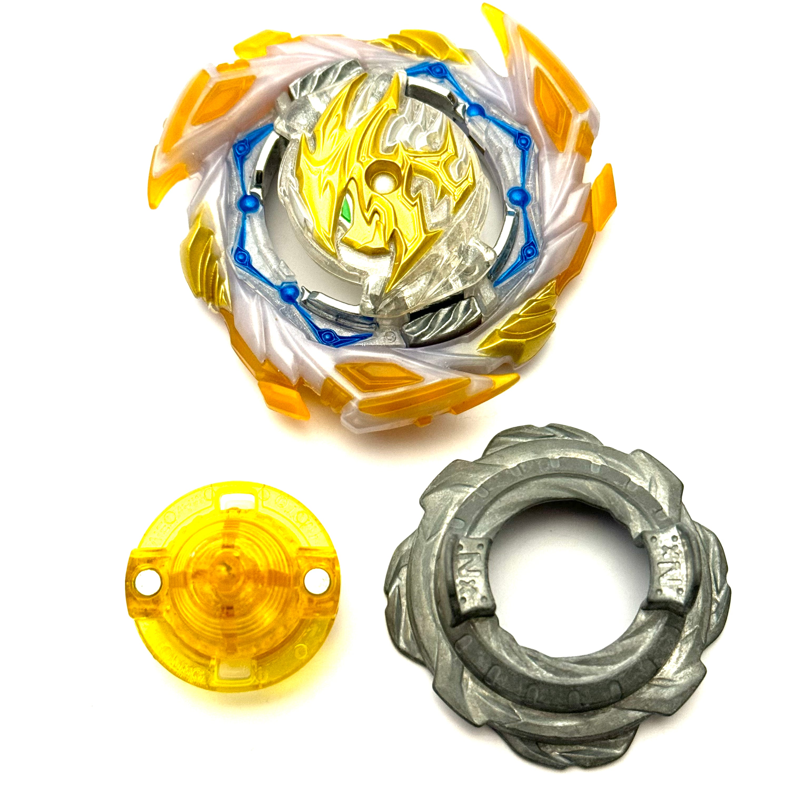 Takara Tomy Salvage / Savior Perseus Giga Bearing'-3 Burst DB Beyblade B-191 Pre-Owned Custom #1