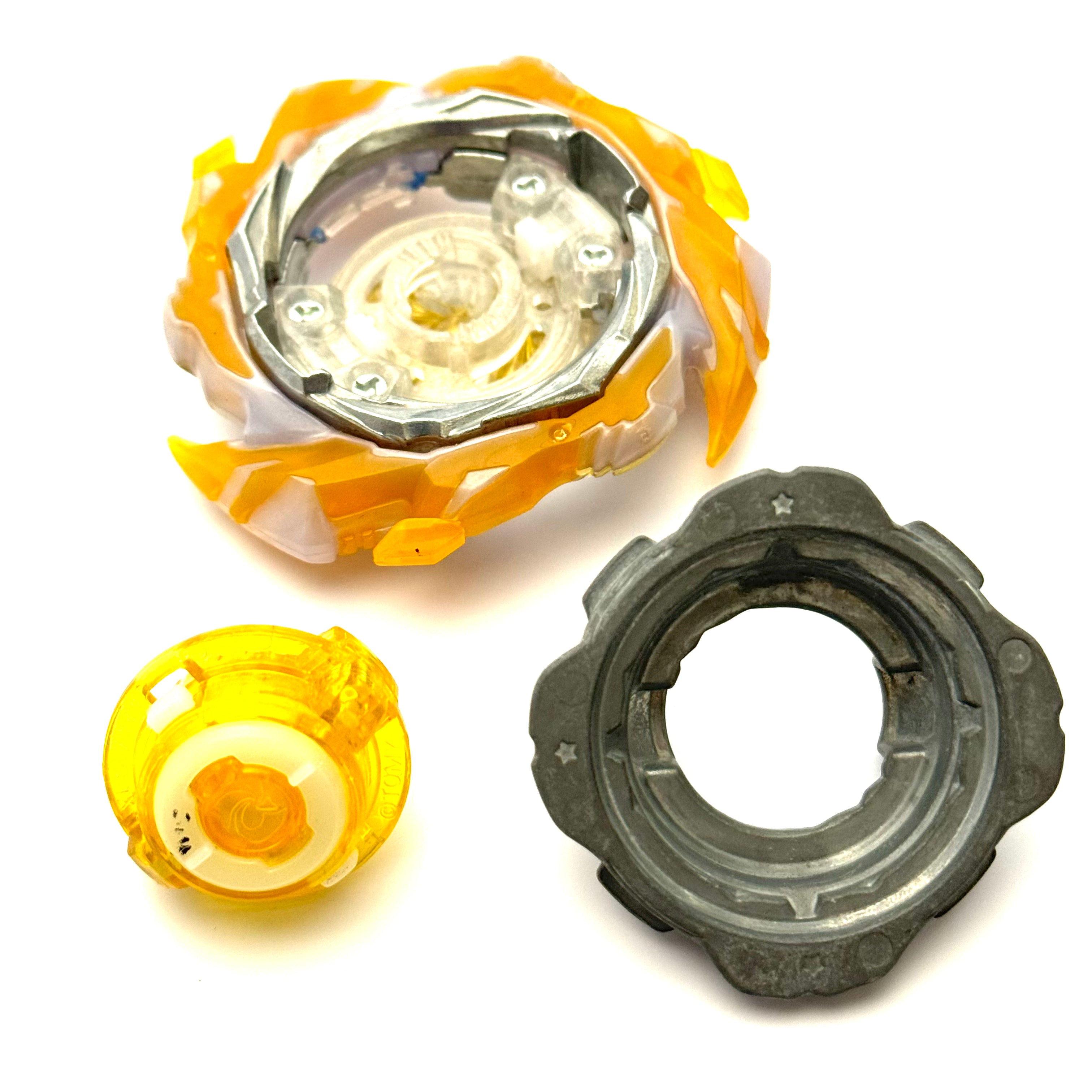 Takara Tomy Salvage / Savior Perseus Giga Bearing'-3 Burst DB Beyblade B-191 Pre-Owned Custom #1