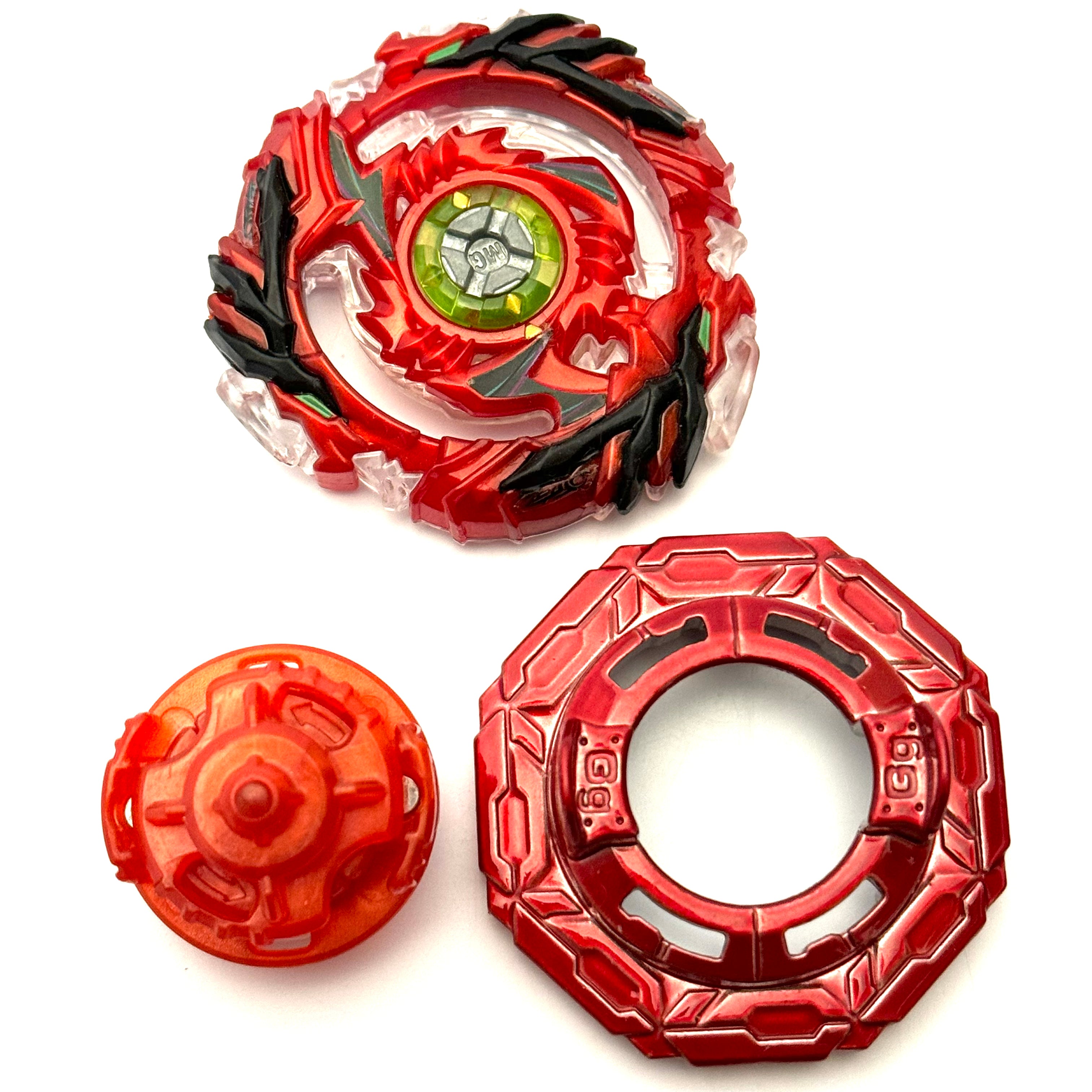 Drain Fafnir 7Star Zephyr God Customize Burst Beyblade B-98 (Used) Custom #1