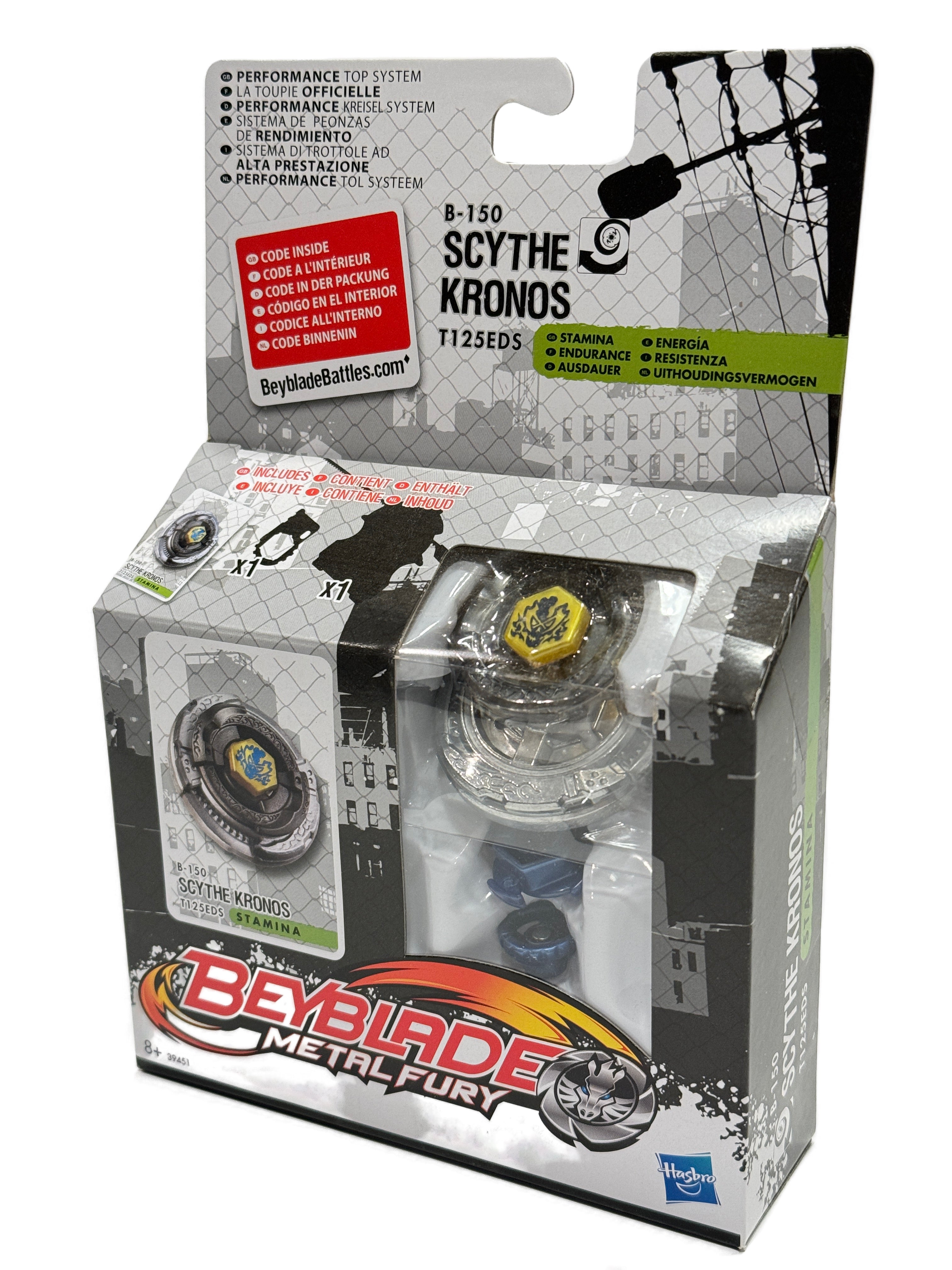 BEYBLADE METAL BB113 Scythe Kronos top gyro collection cadeaux déco spinner EUR 7,90 - FR BEYBLADE METAL BB113 Scythe Kronos top gyro collection cadeaux déco spinner EUR 7,90 - FR