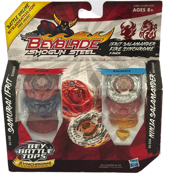 Shogun Steel Ifrit Salamander Fire Synchrome 2-pack: SS-100 Samurai If