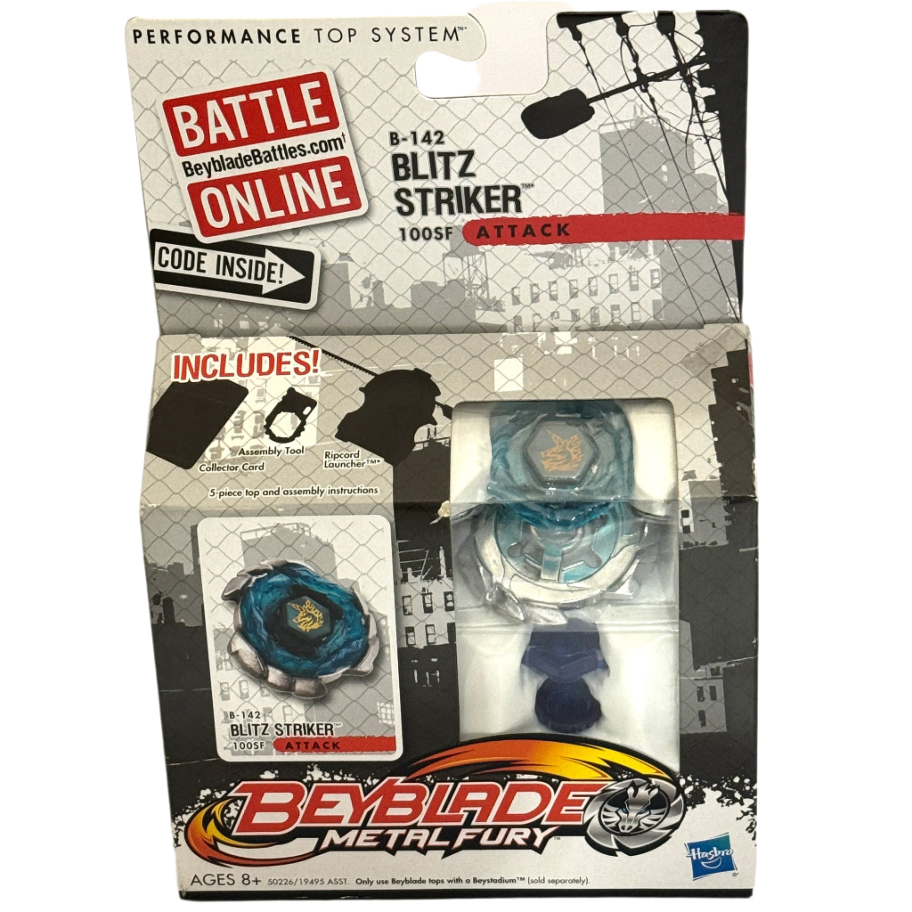 Hasbro Metal Fury B-142 Blitz Striker 100SF Attack