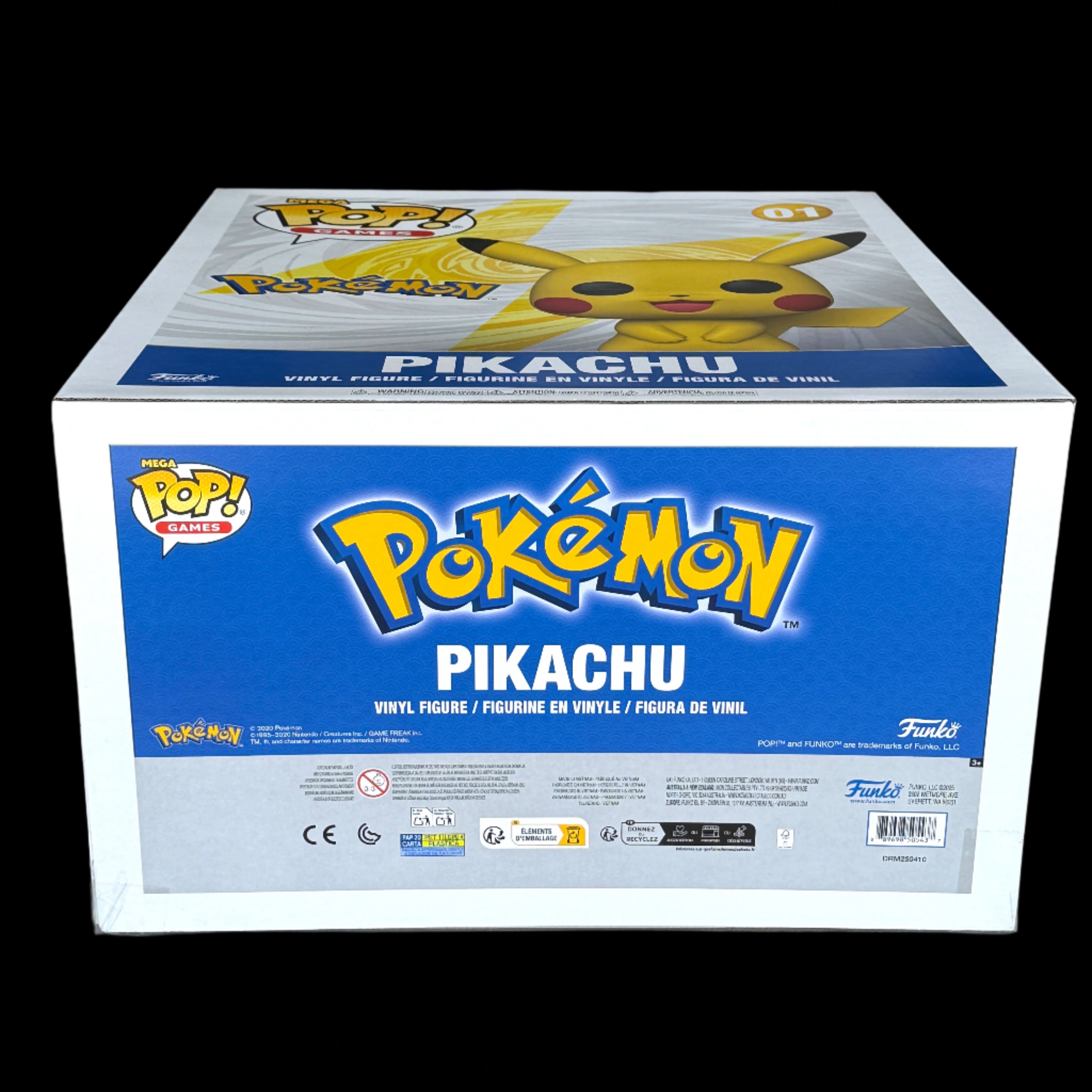 【ポケモン】超特大FUNKO18インチピカチュウ Pikachu Pokemon Funko Pop! Vinyl Mega 18 in: Pokémon - Pikachu (18 inch) for