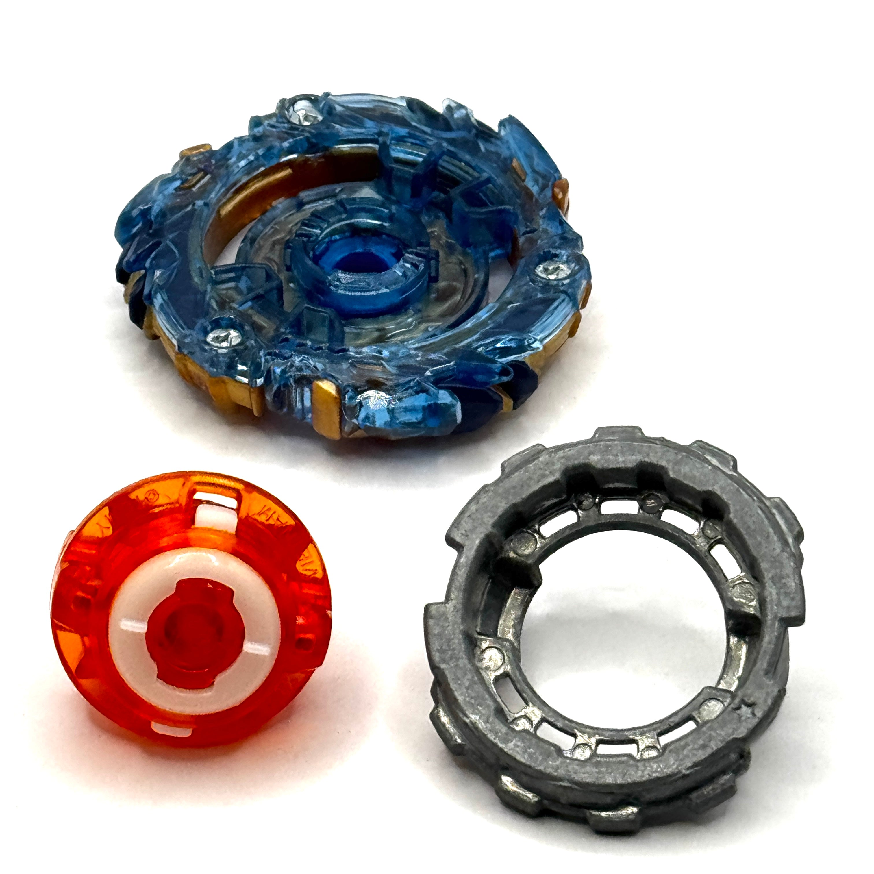 Takara Tomy Drain Fafnir .8.Nt Burst Beyblade B-79 (Pre-Owned #3) Different Center "Face" Piece
