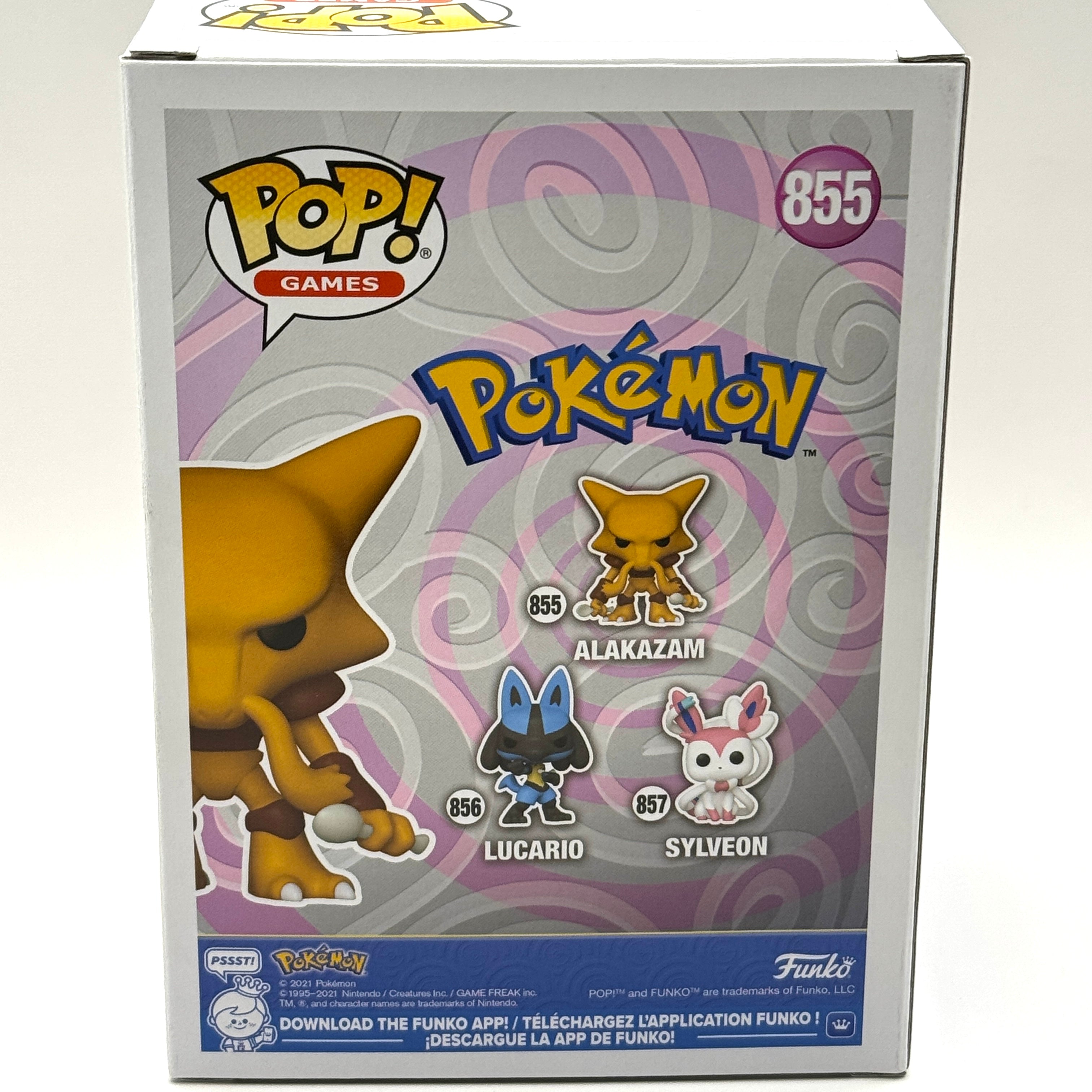 Pokemon Alakazam Funko Pop! Vinyl Figure #855