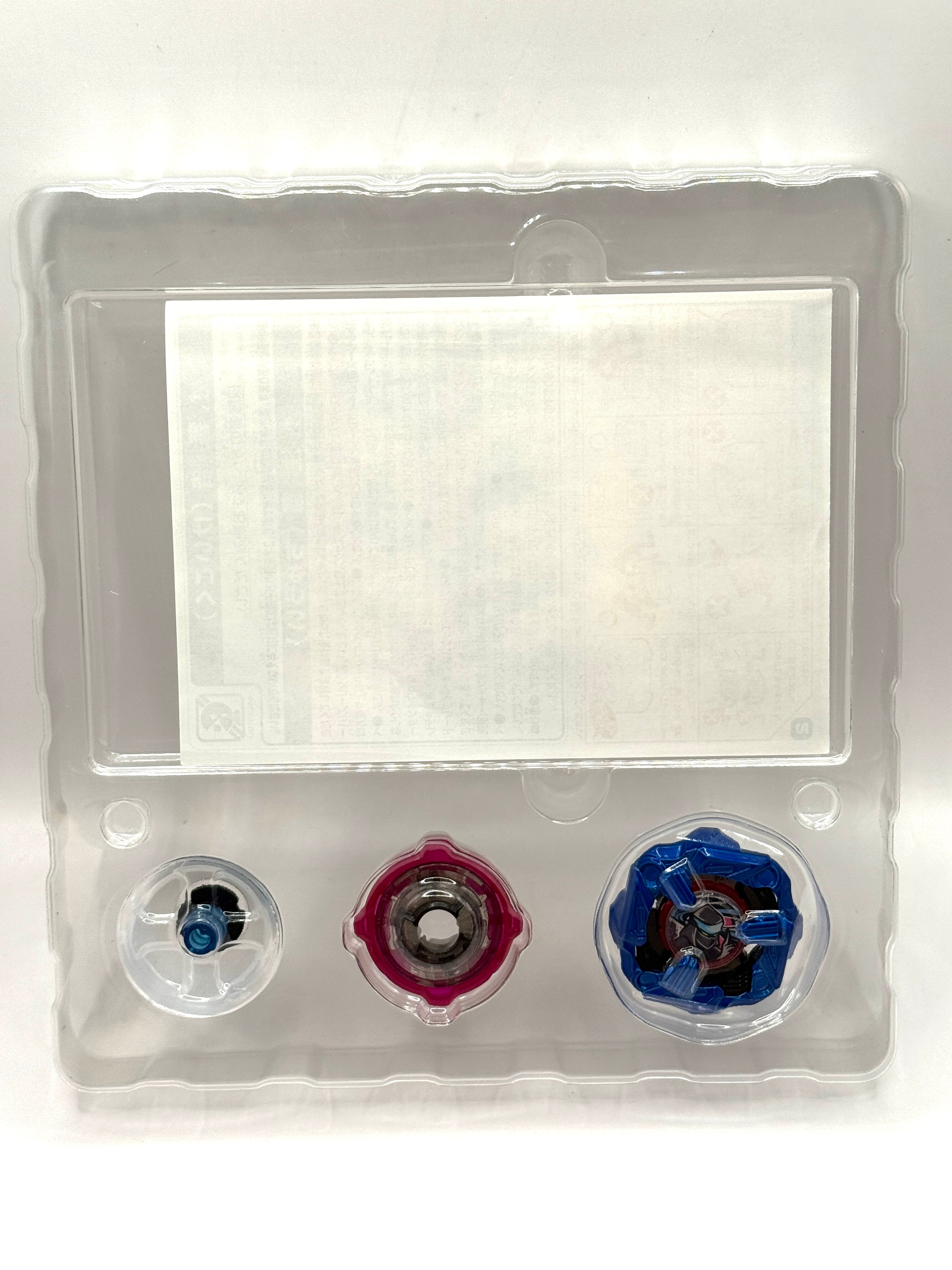 Beyblade X Shinobi Knife 4-60 LF Metal Coat Blue Beyblade (sold as shown no box)