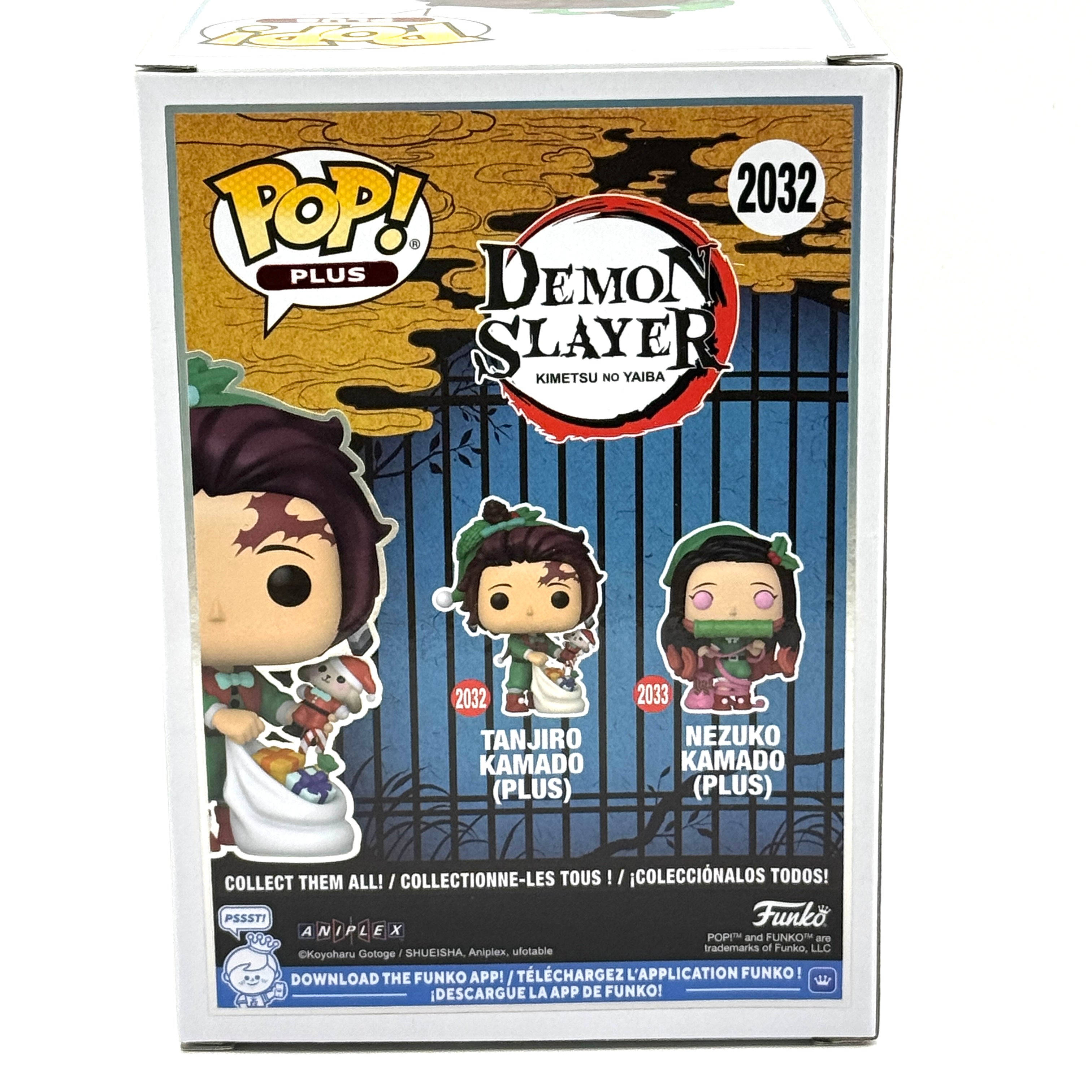 Tanjiro Kamado Demon Slayer Funko Pop Plus #2032