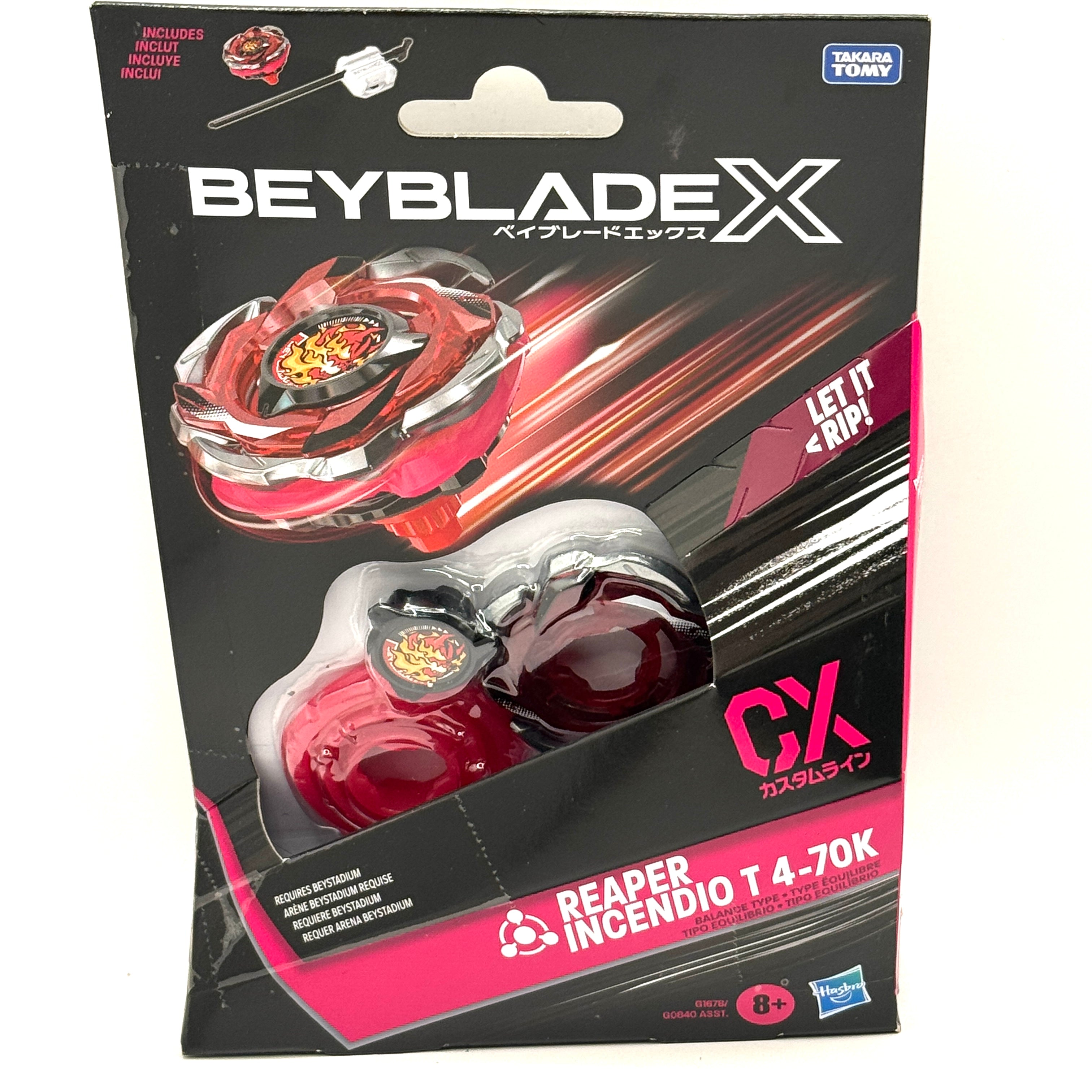 Hasbro BEYBLADE X – Reaper Incendio T 4-70K