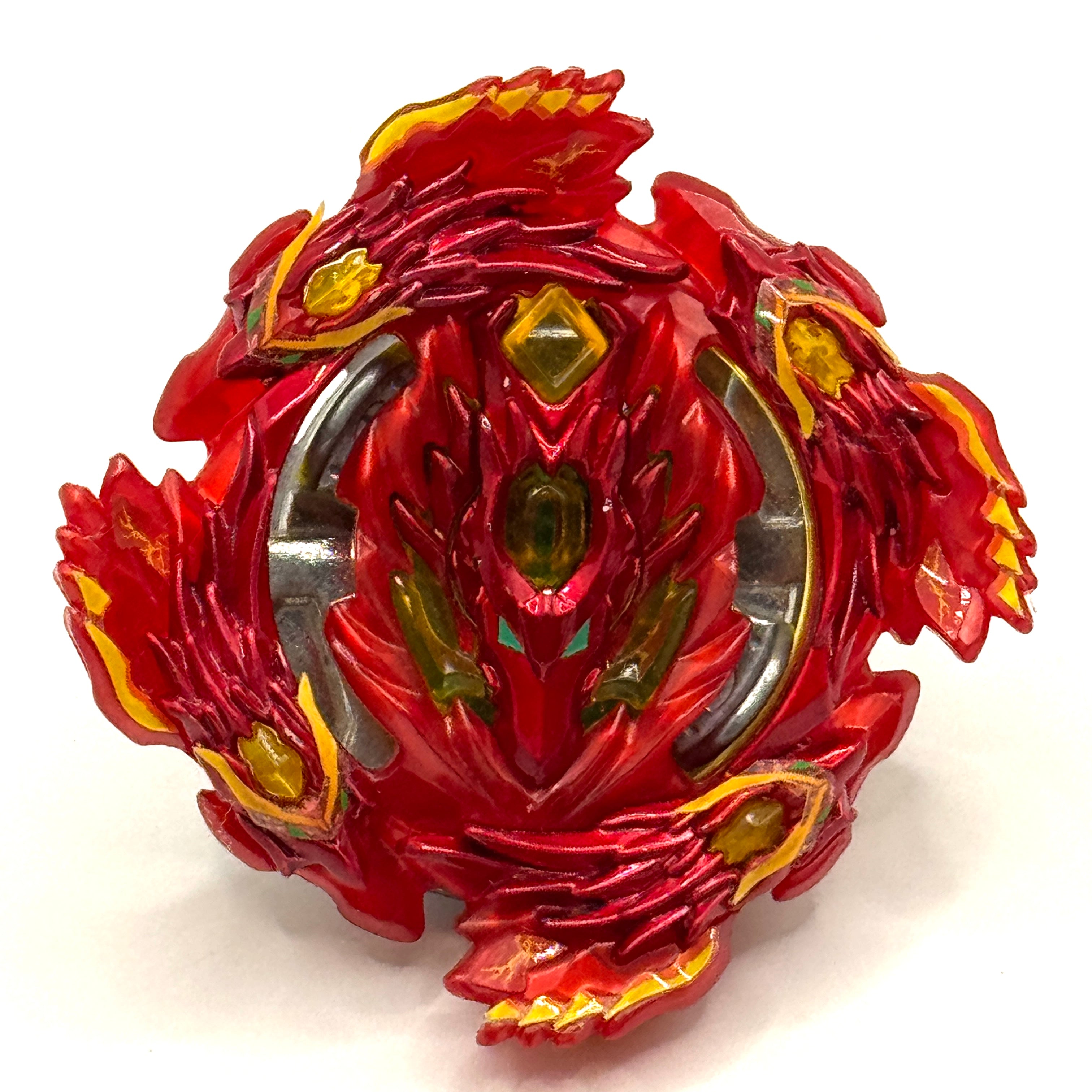 Takara Tomy B-132 03 RARE Bloody Longinus / Luinor L4 3 Press Burst Beyblade (Pre-Owned)