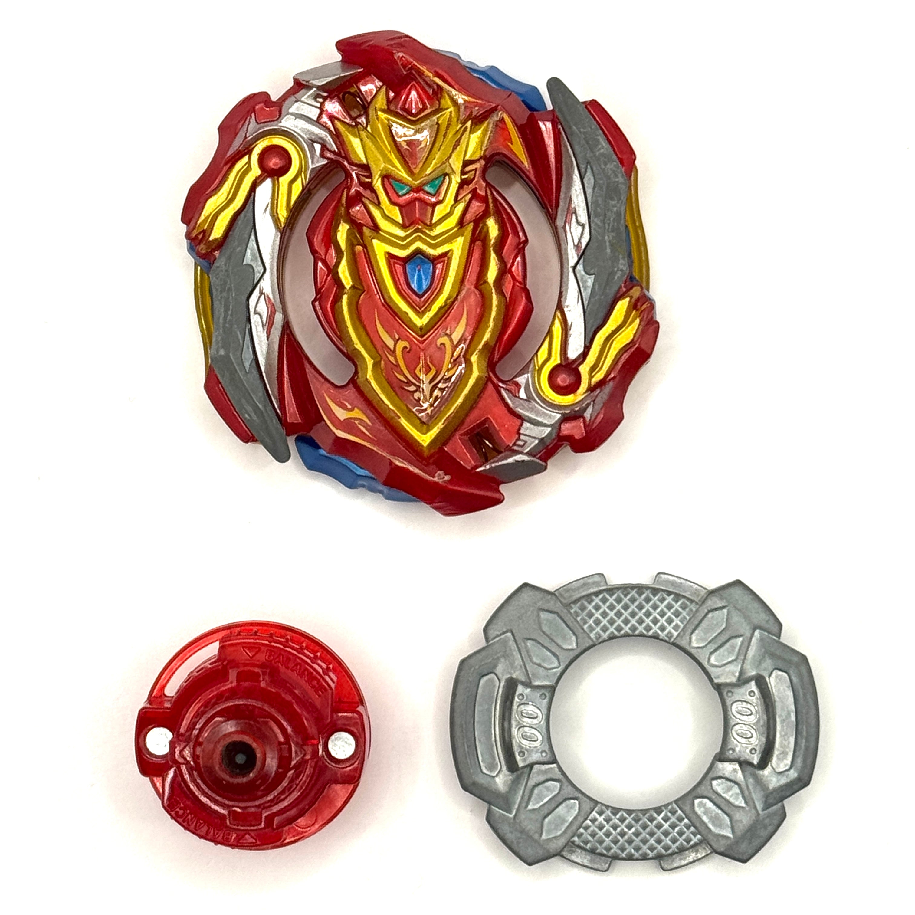 Cho-Z Achilles .OO.Dm Beyblade Burst B-129 + Launcher Takara Tomy (Pre-Owned #1)
