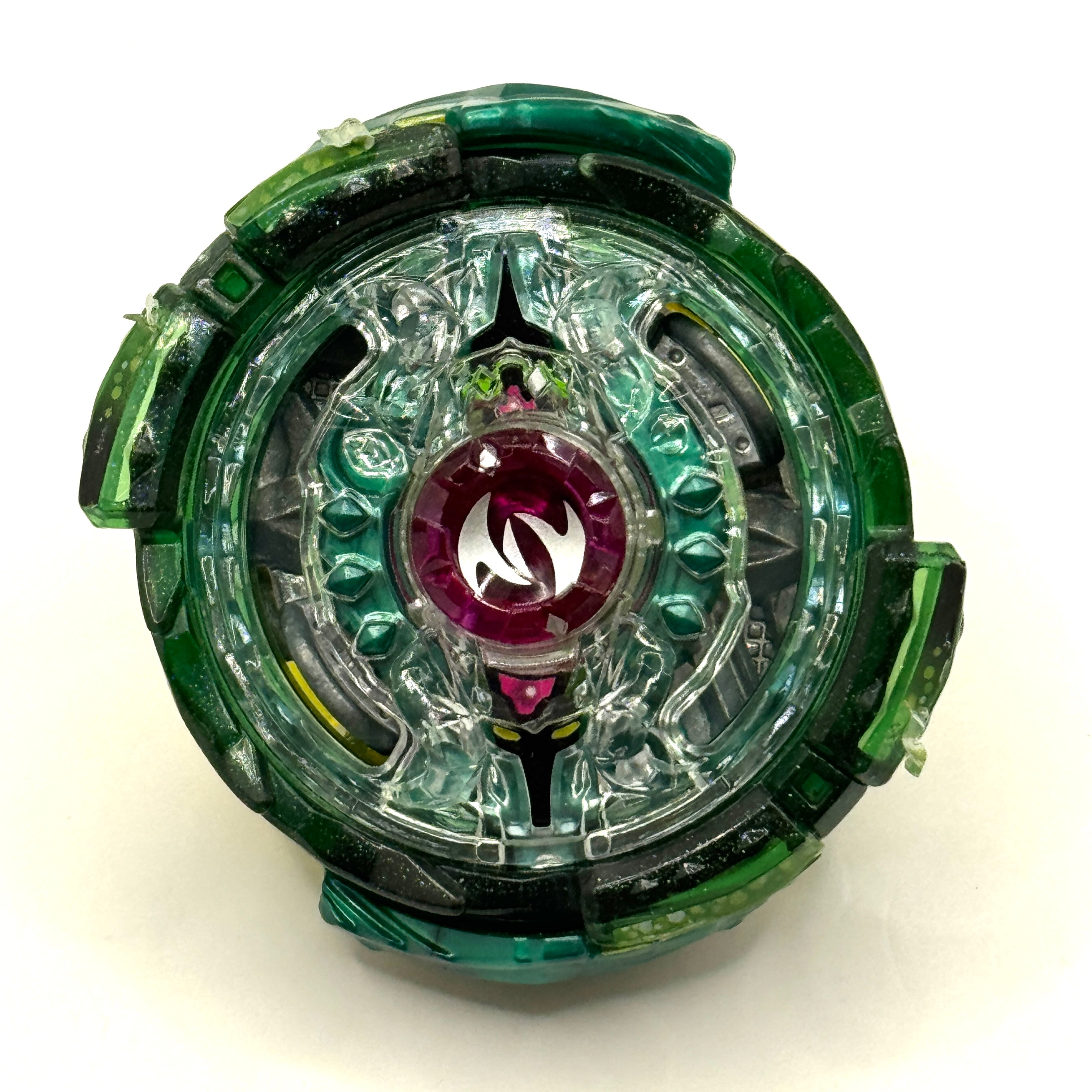 Twin Nemesis B-125 06 Noctemis 1'Hit Wedge Burst Beyblade by Takara Tomy (Used)