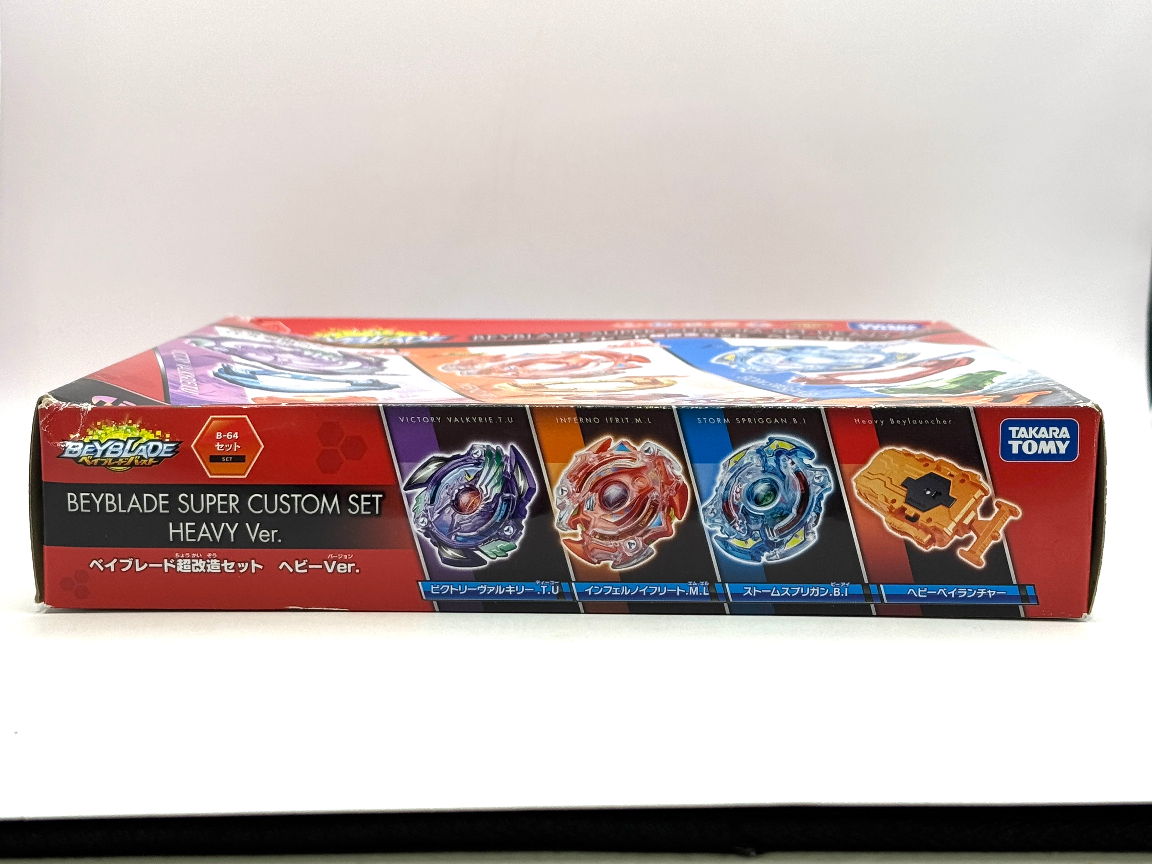Takara Tomy B-64 Beyblade Super Custom Set Heavy Ver.