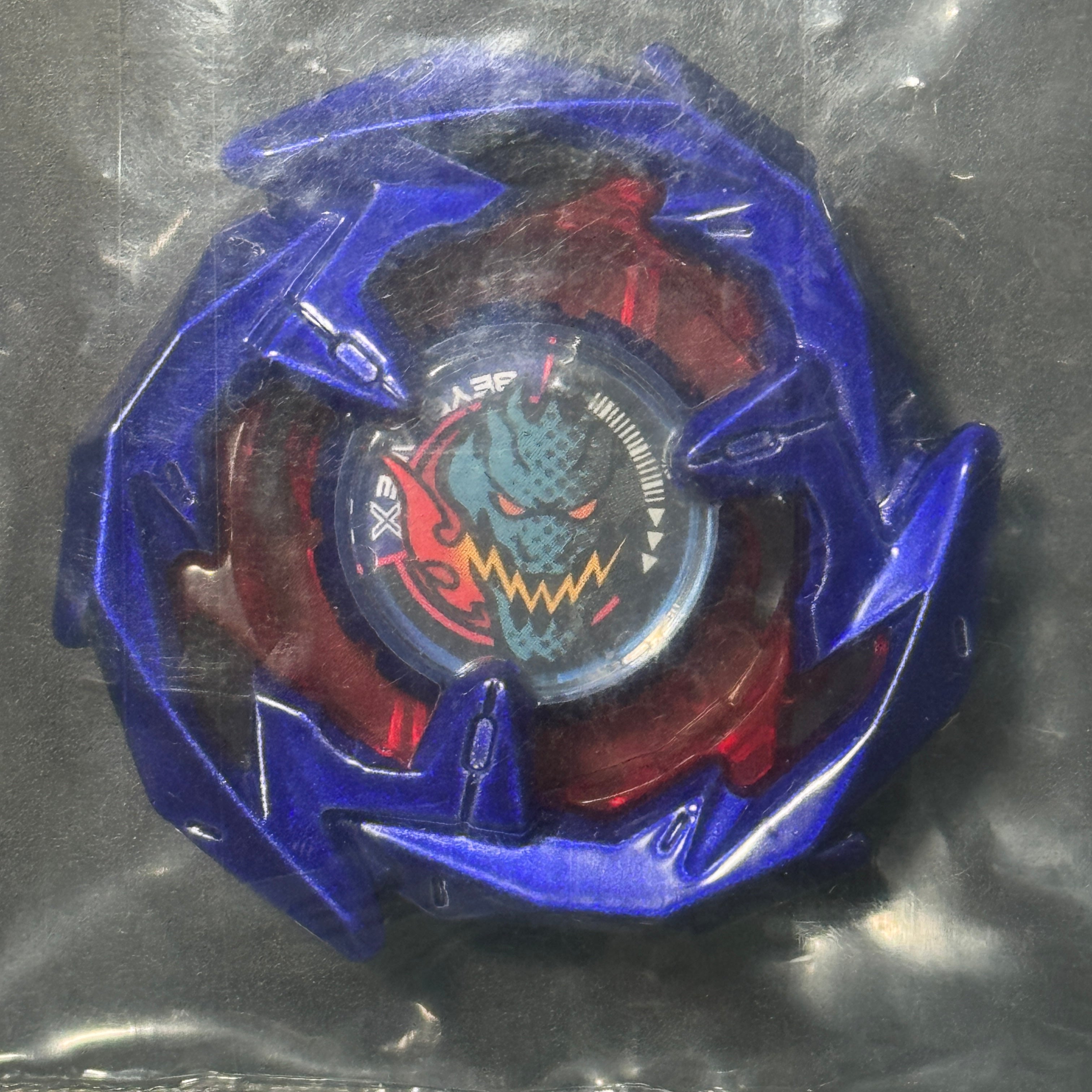 Beyblade X Dran Sword Blade, CoroCoro Comics Metal Coat Blue Version, BX-00 (Top Layer Only)