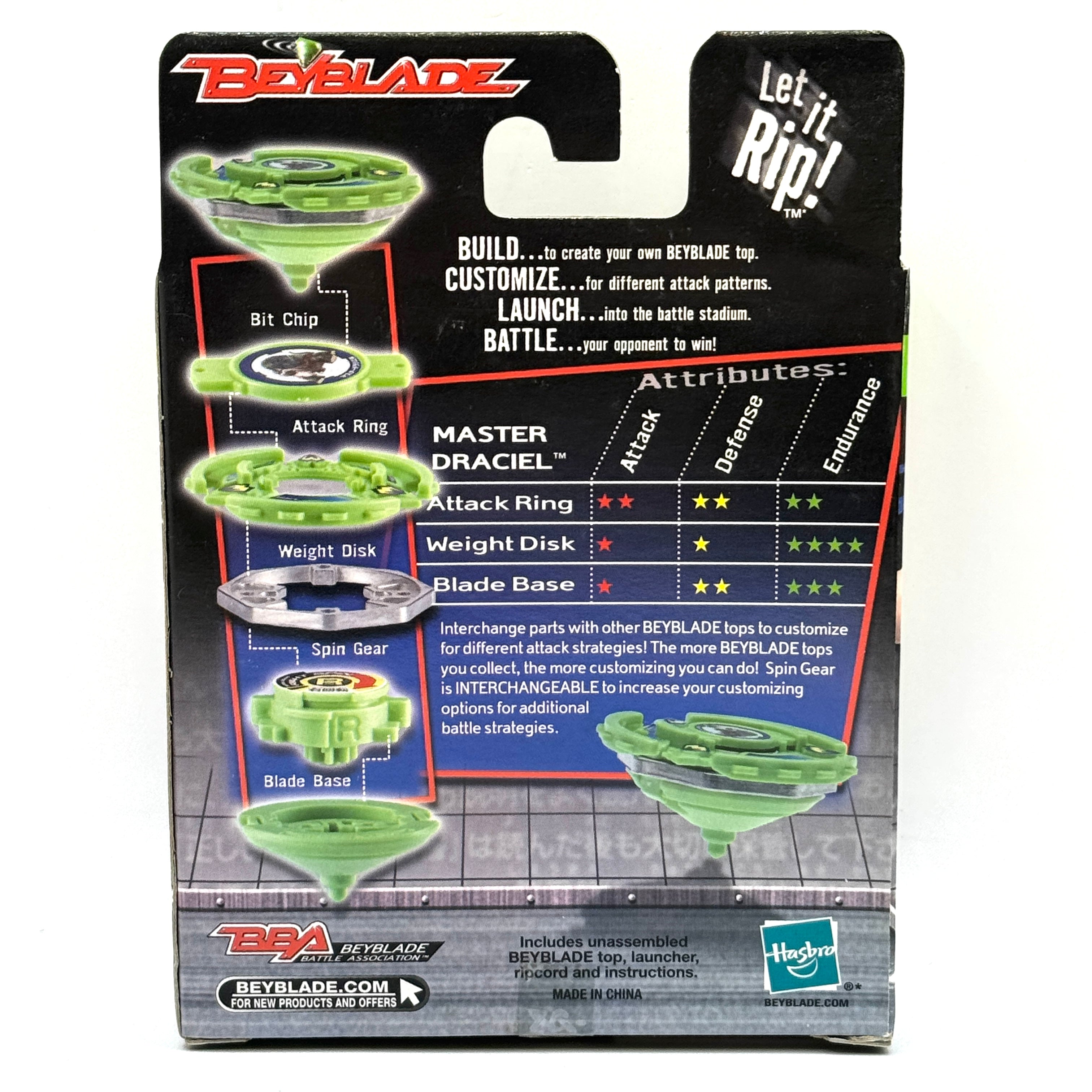 Hasbro Original Series A-33 Master Draciel Defense