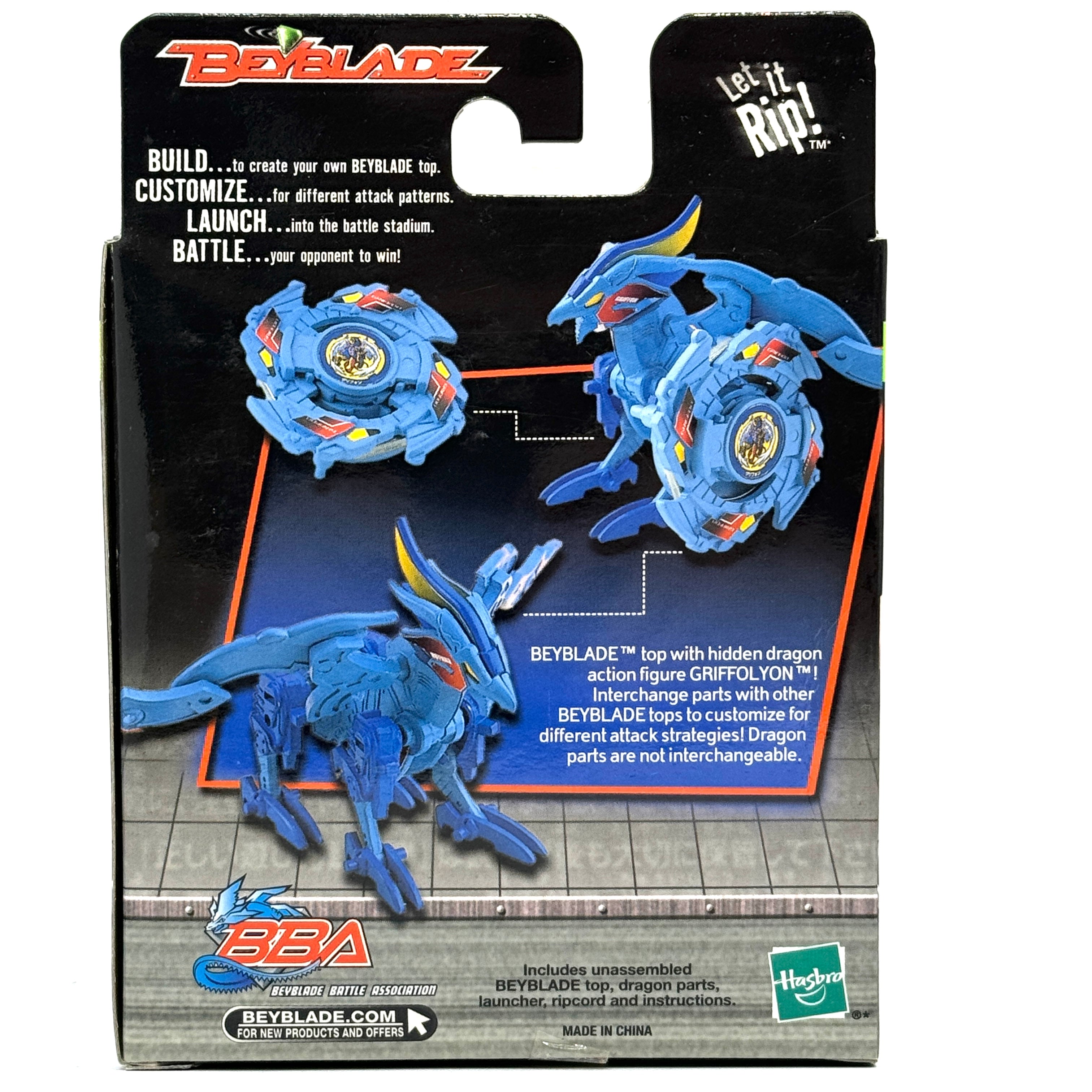 Hasbro Original A-28 Hidden Spirits with hidden dragon action figure Griffolyon