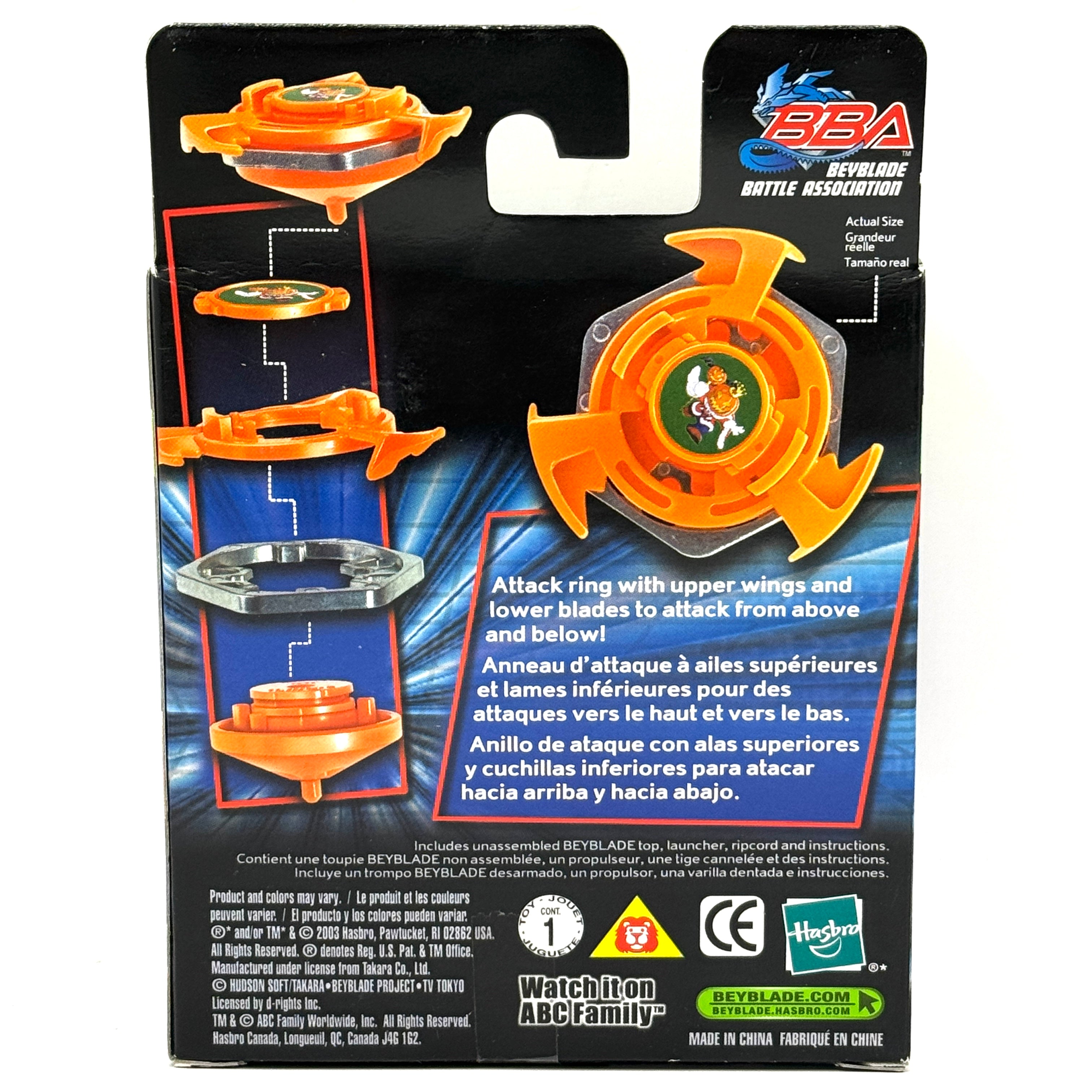 Hasbro Bump King 16 Endurance Beyblade — Original Series