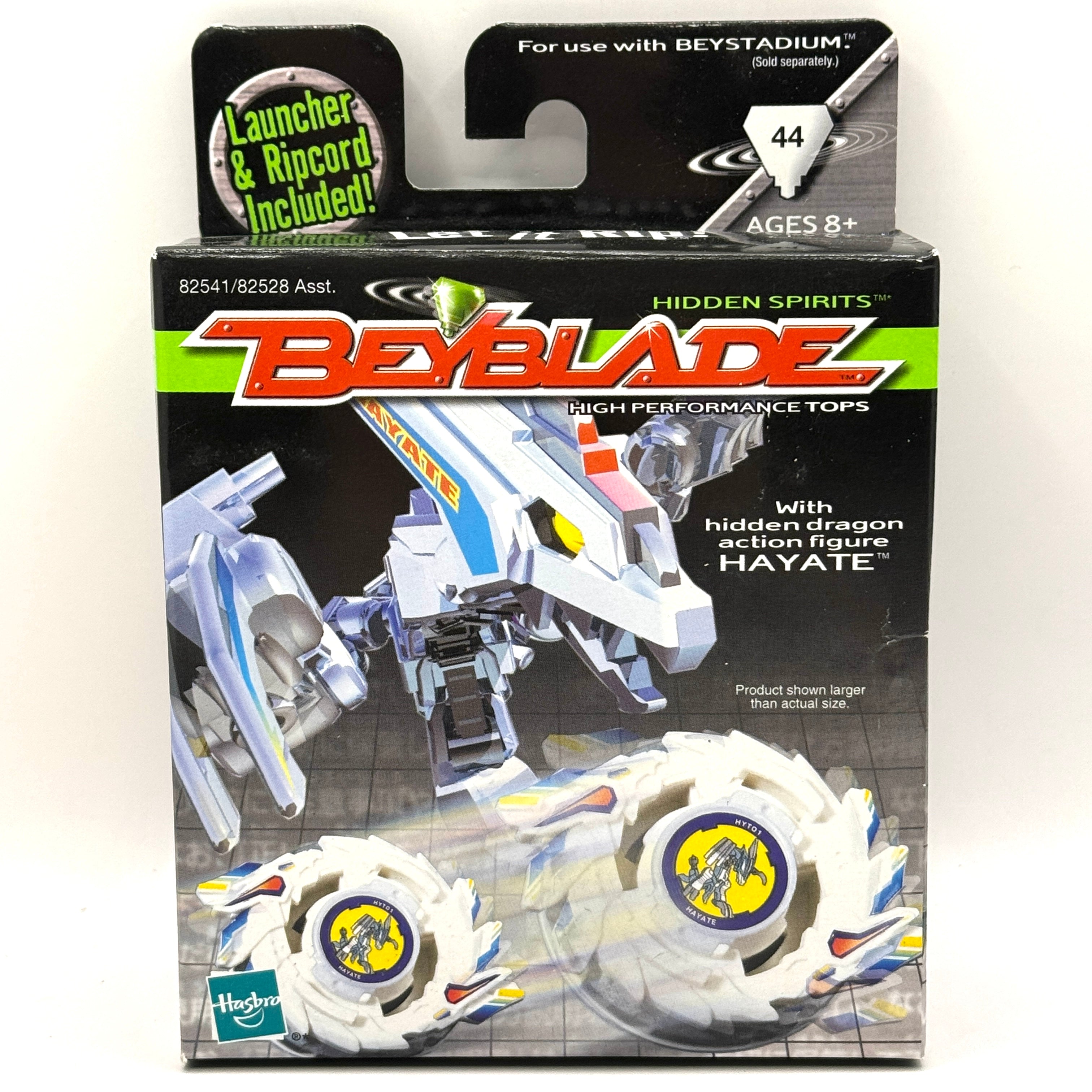 Hasbro Original Series Hidden Spirits Beyblade With Hidden Dragon Action Figure HAYATE