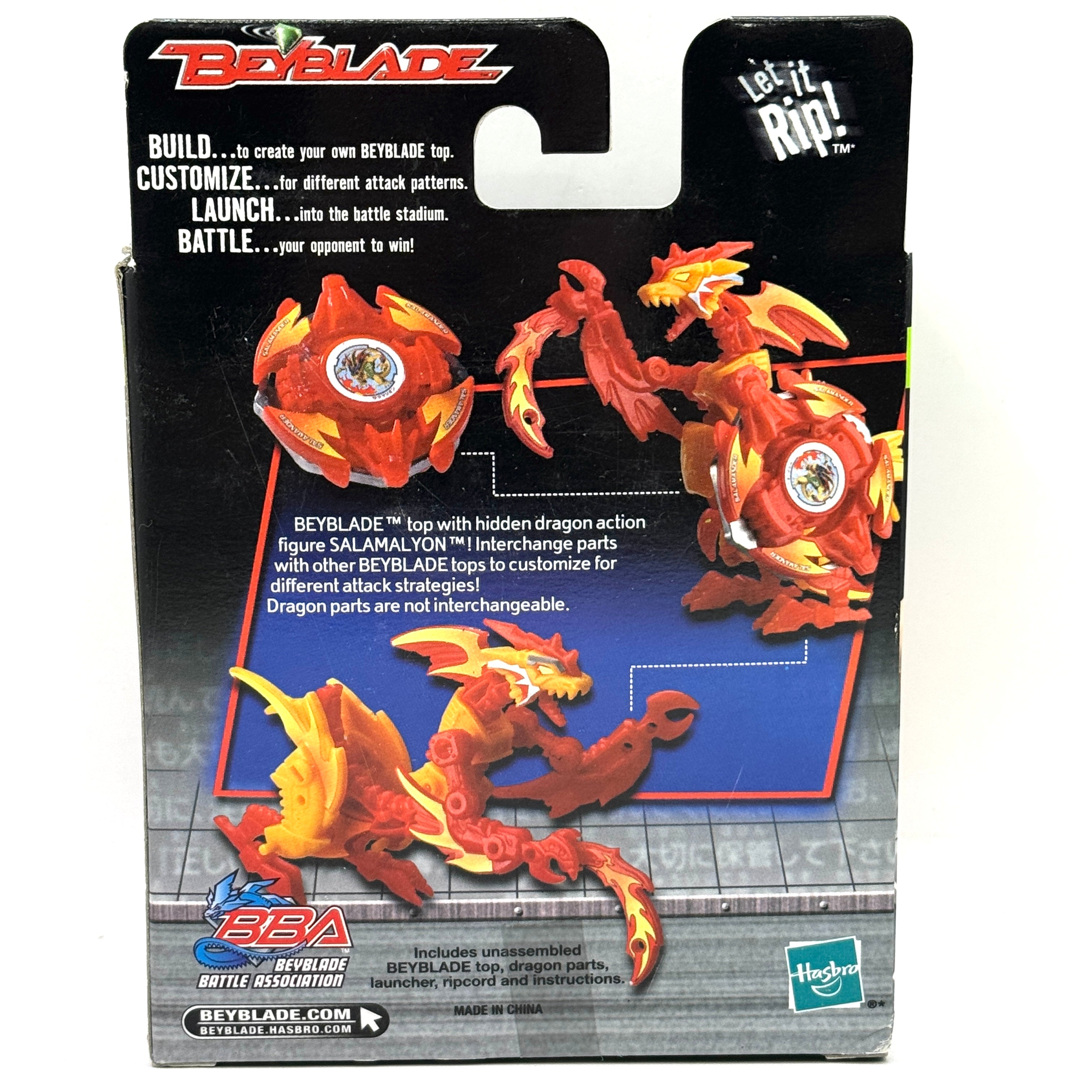 Hasbro Original Hidden Spirits With Hidden Dragon Action Figure SALAMALYON A-34