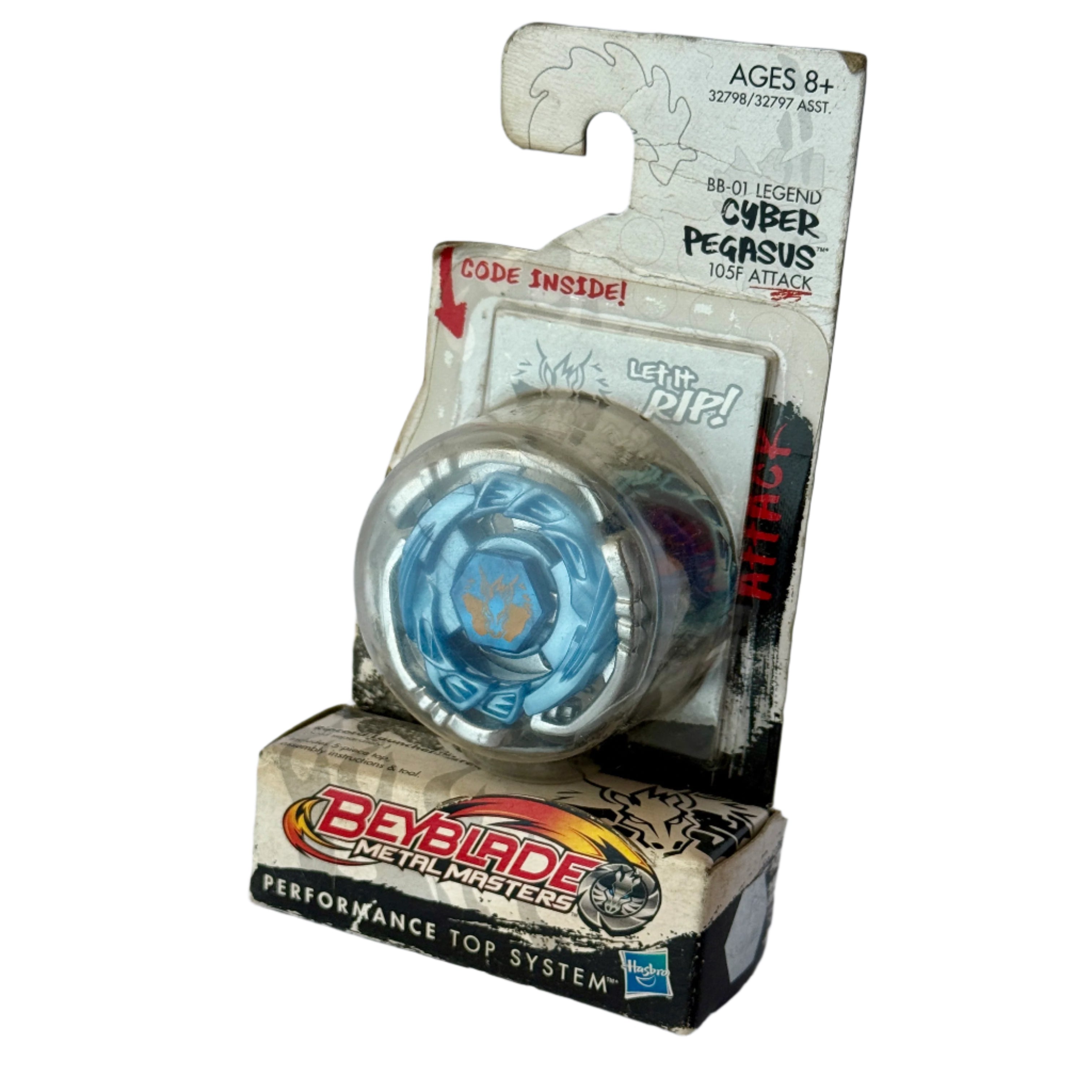 Hasbro Beyblade Metal Masters BB-01 Legend Cyber Pegasus 105F