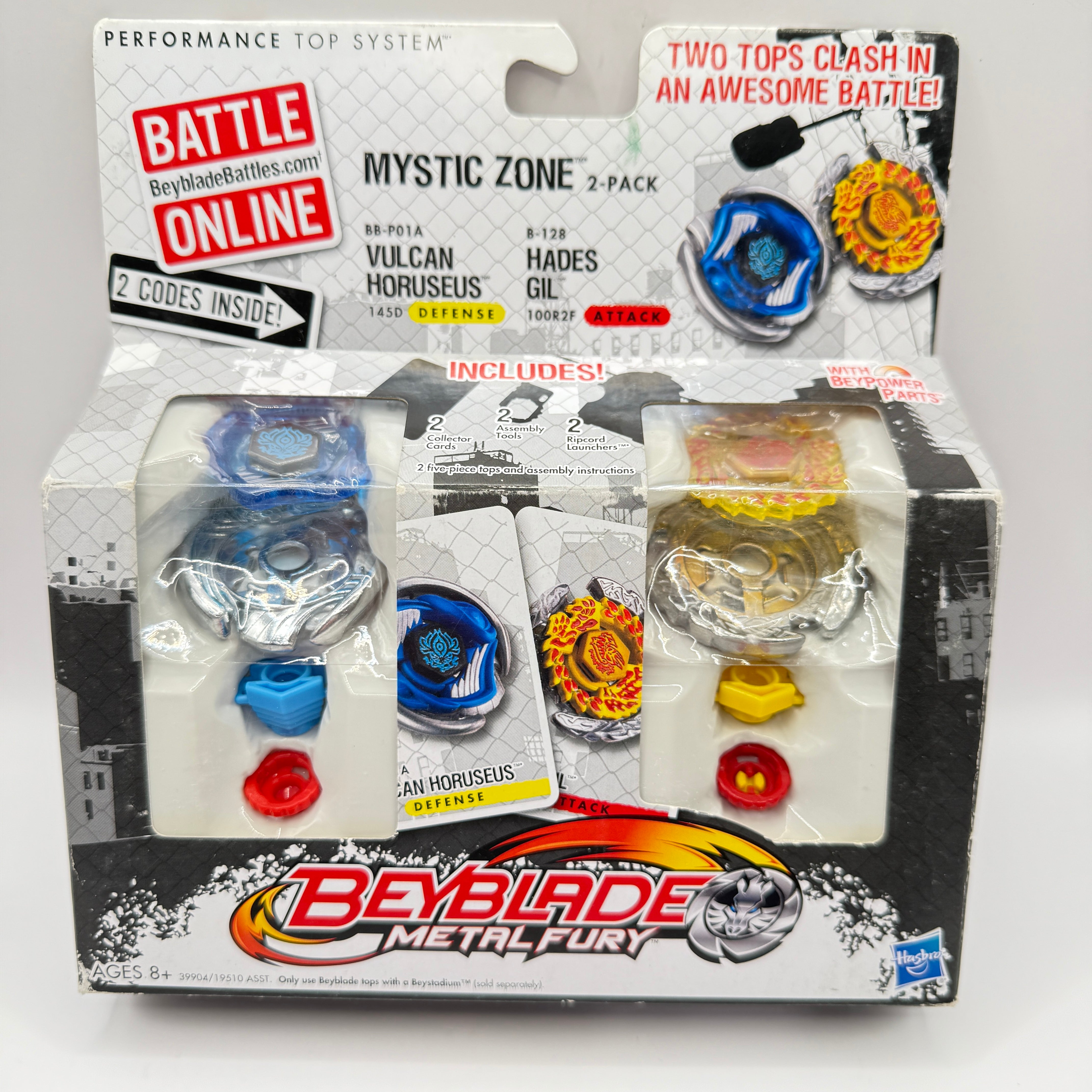 Beyblade Metal Fury: Mystic Zone 2-Pack (BB-P01A & B-128)