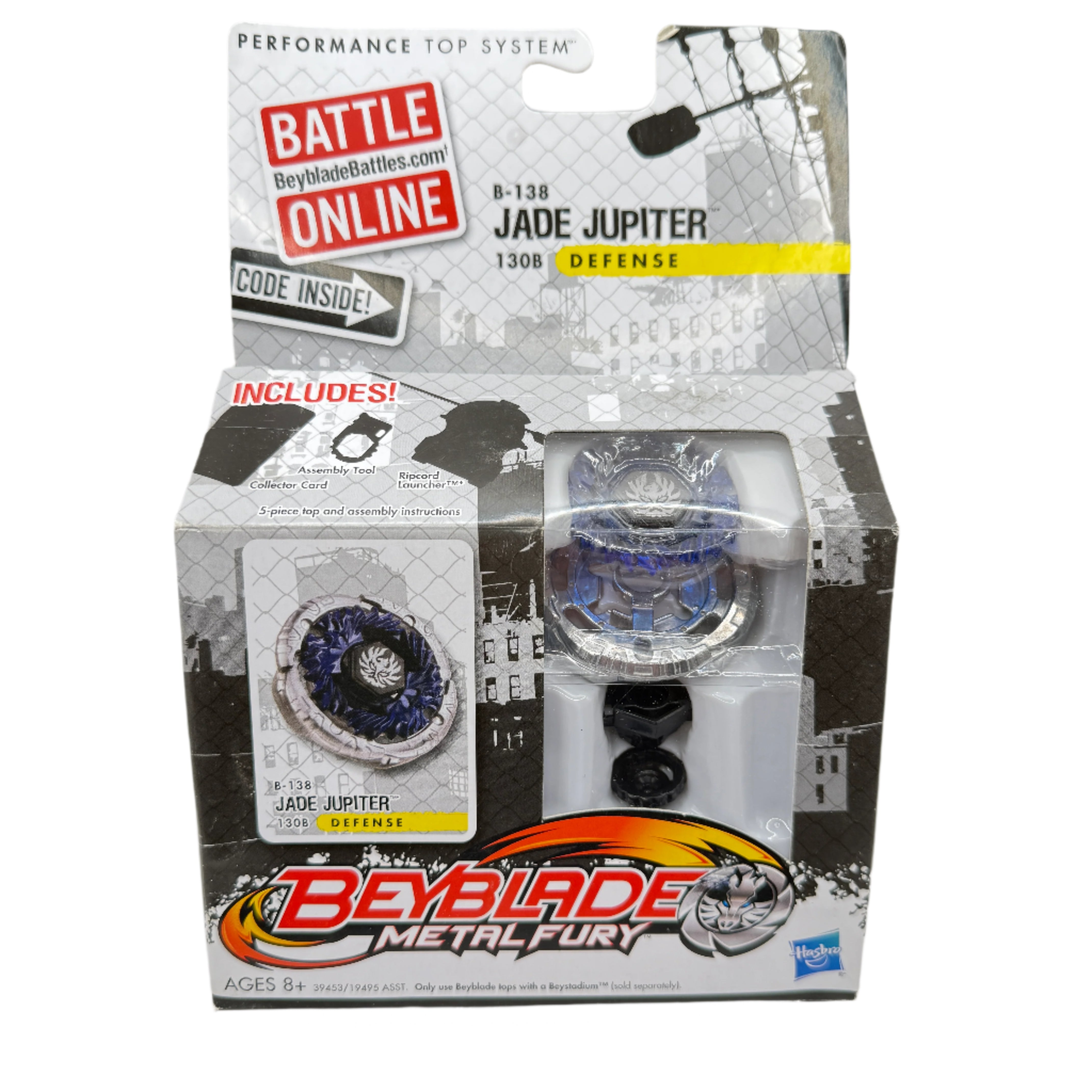 Beyblade Metal Fury: Jade Jupiter 130B B-138