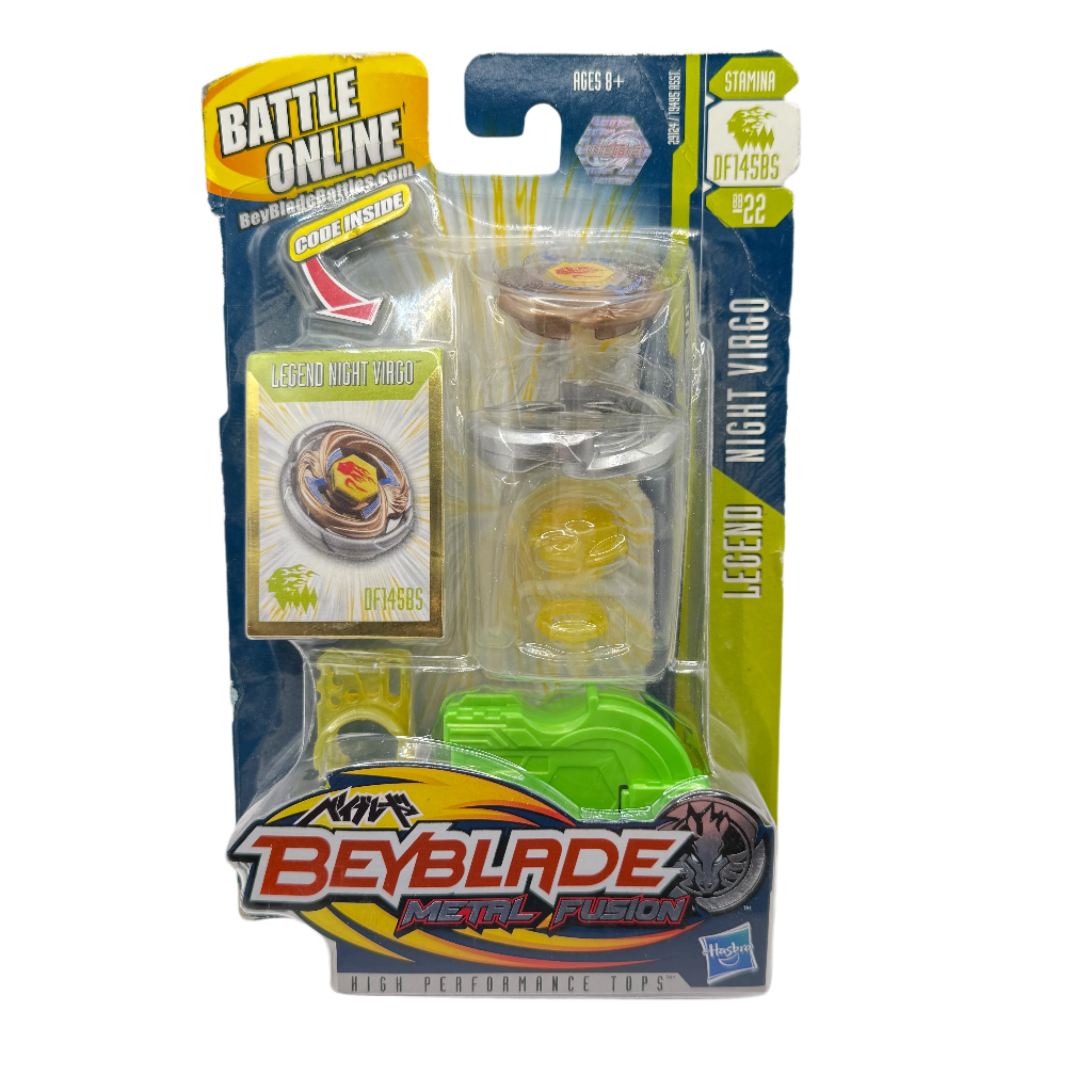 Beyblade Metal Fusion: Legend Night Virgo DF145BS BB-22