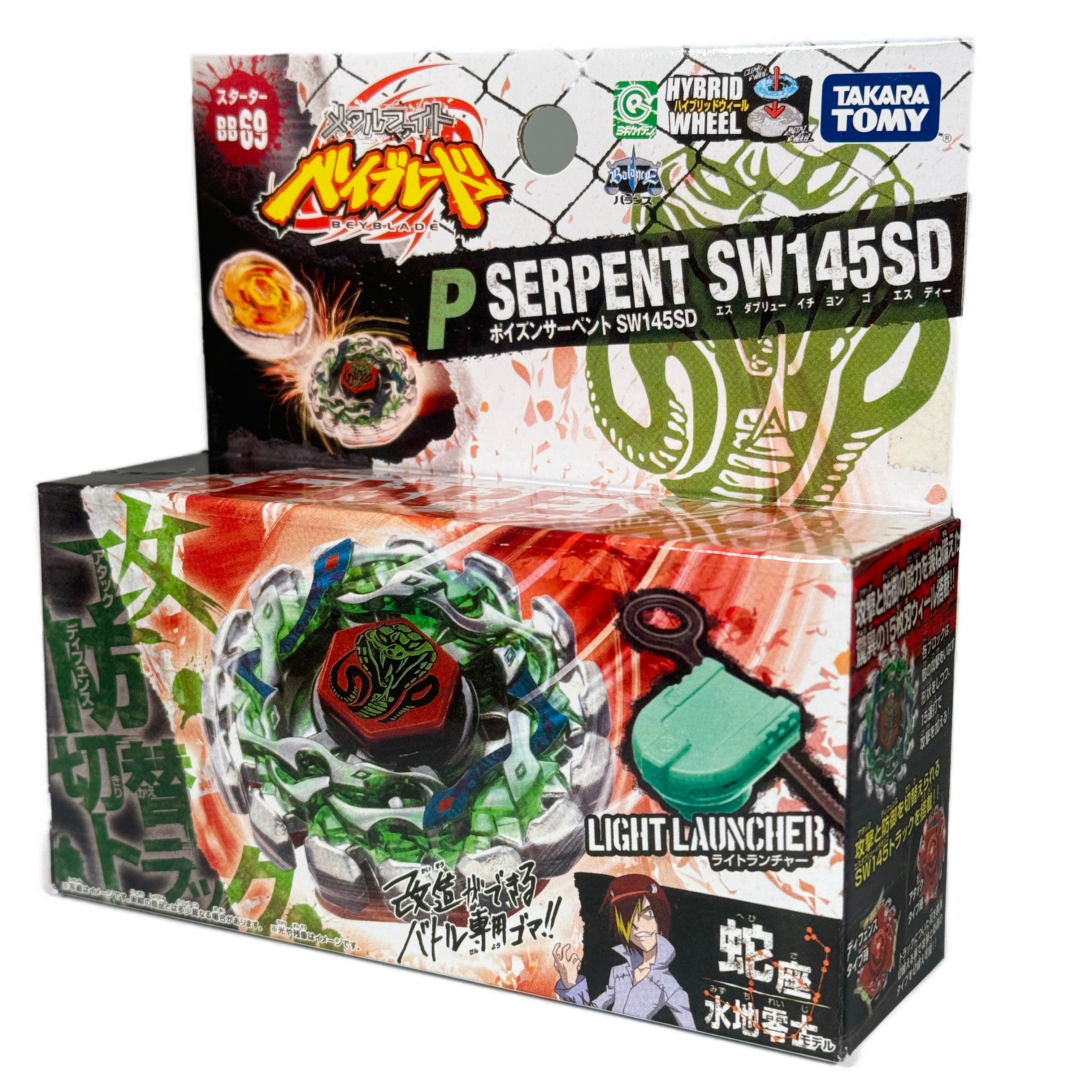 Takara Tomy Poison Serpent SW145SD Metal Beyblade BB-69